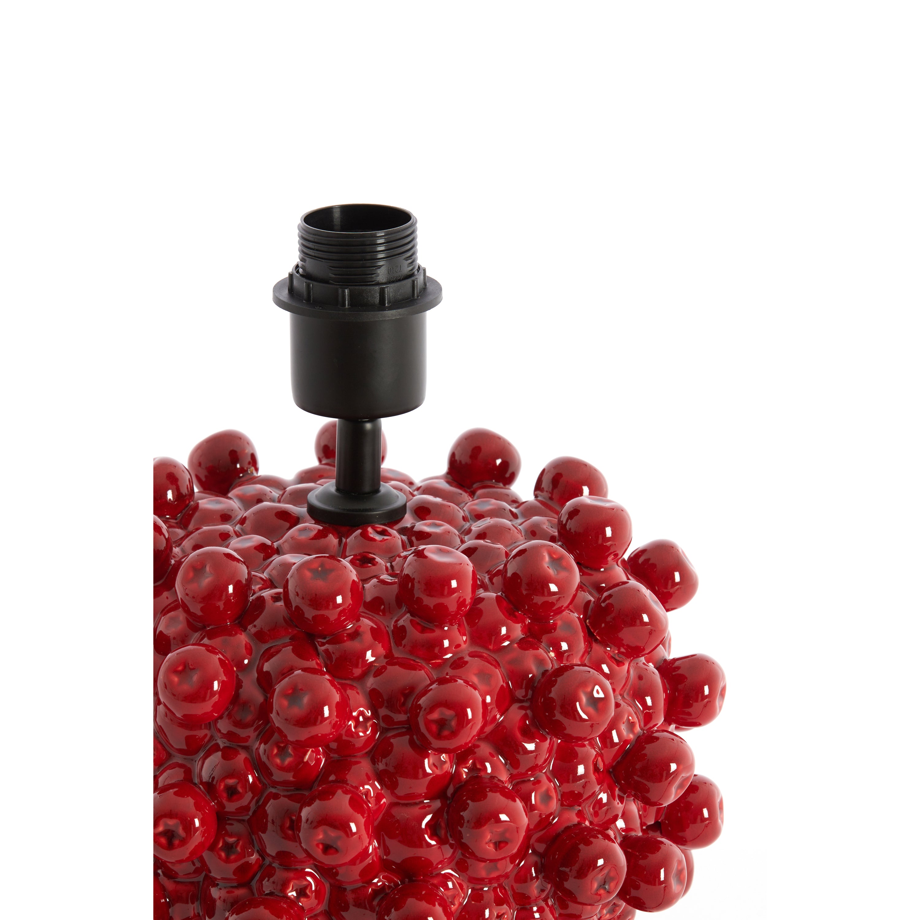 Light & Living - tafellamp - Berries - rood - keramiek - Ø 26cm - E27