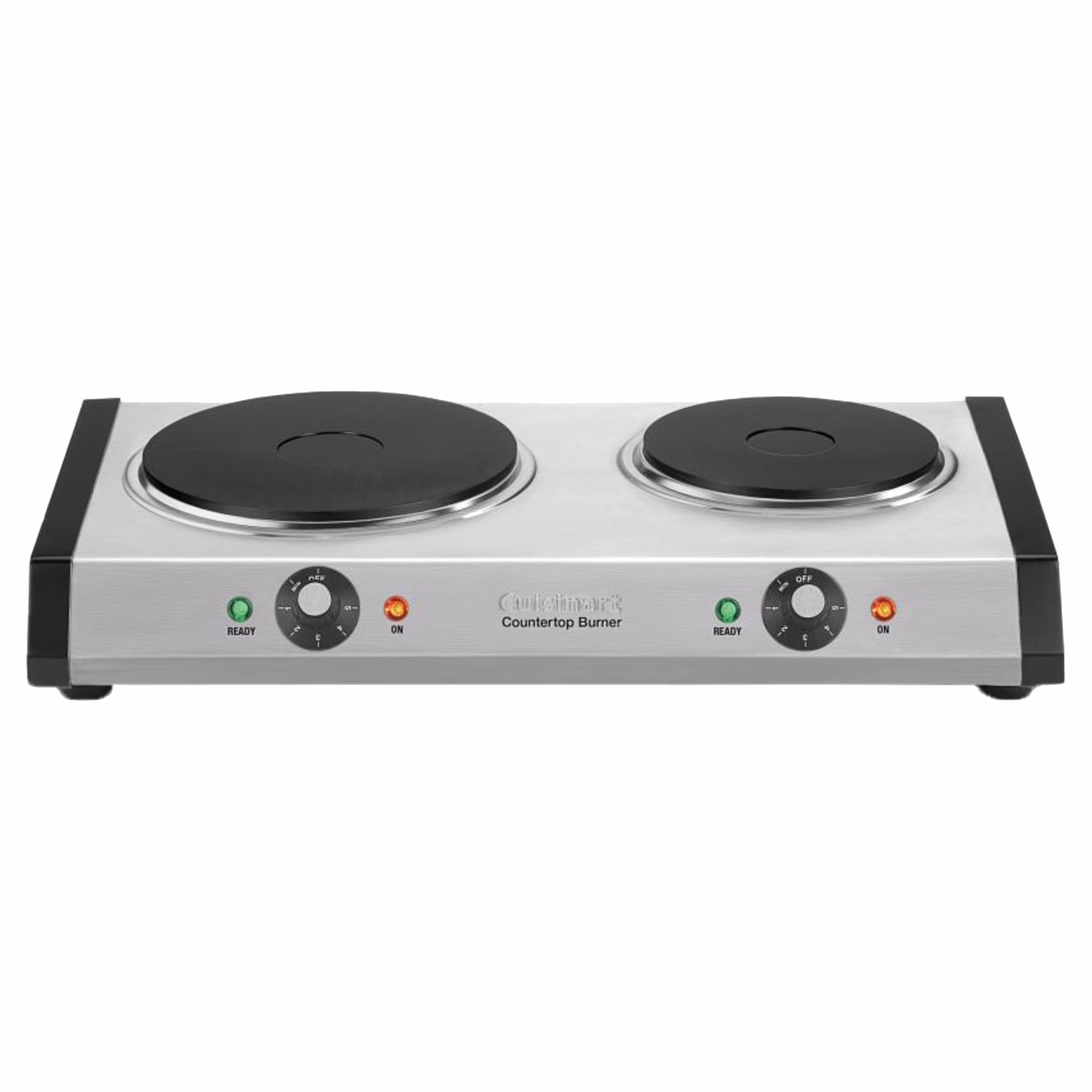 Cuisinart Countertop Double Burner in Stainless Steel with 2 Burners
