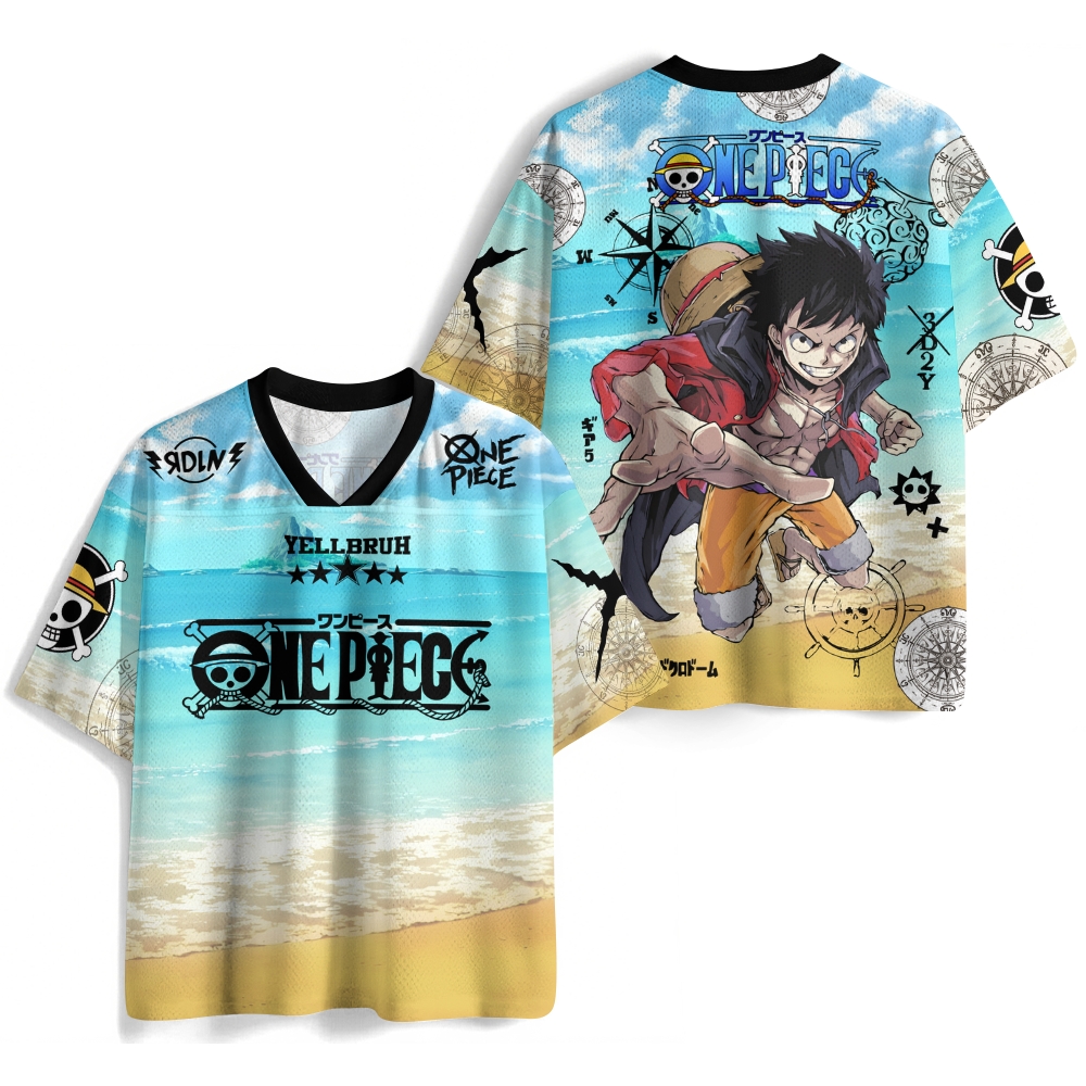 One Piece Anime Football Jersey