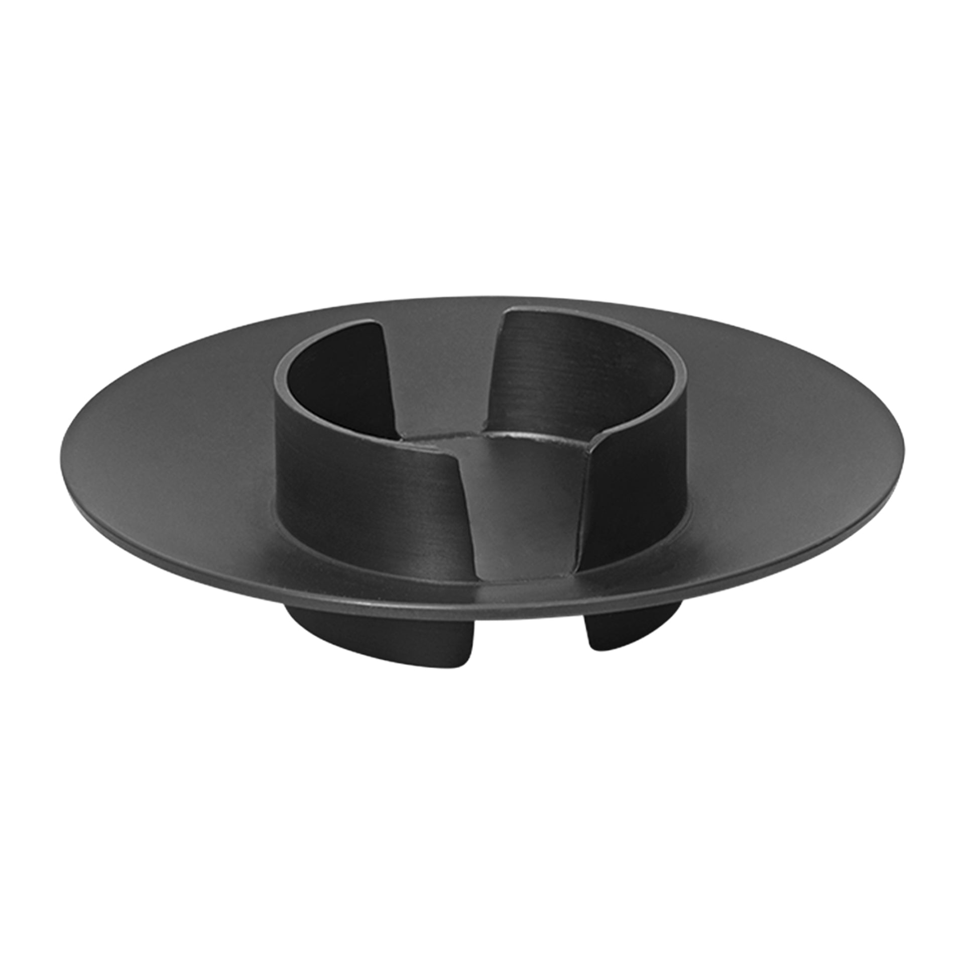 Ferm Living Block Kandelaar - Black Brass