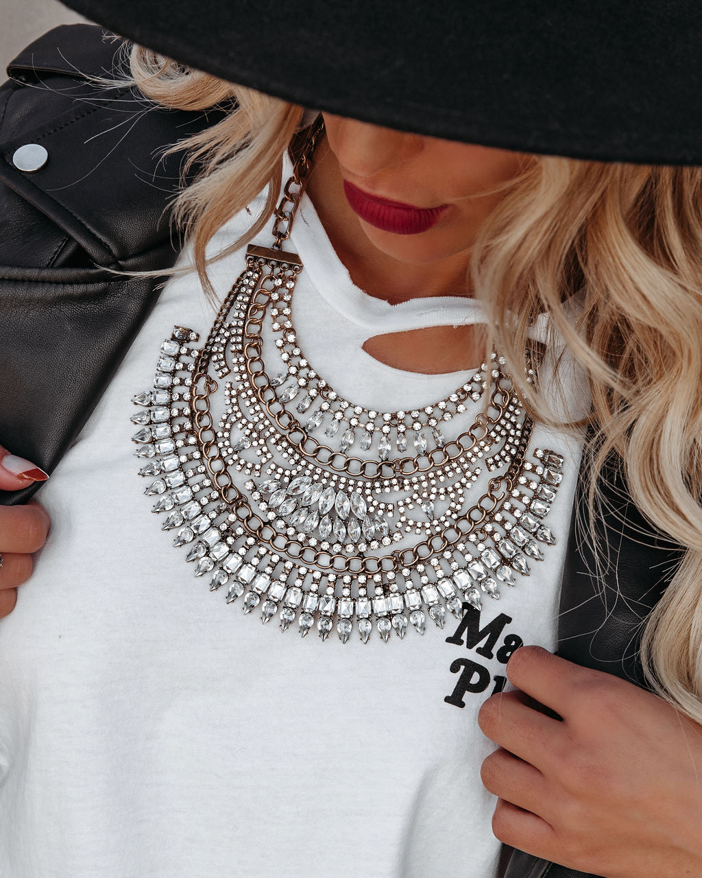 Rock N Rage Statement Necklace - Se7enfashion