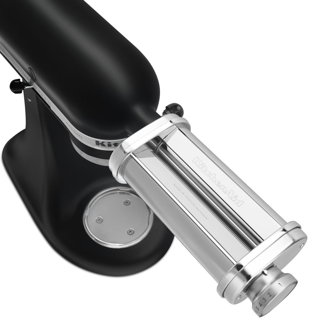 KitchenAid Artisan Series 5 Quart Tilt-Head Stand Mixer, Black Matte (KSM150PSBM)