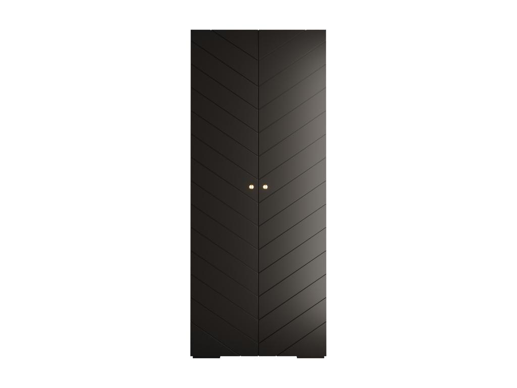 ARMARIO Decopractico 4 DE PUERTAS BATIENTES 236.7/100/47 2 puertas (negro) SGJS21876