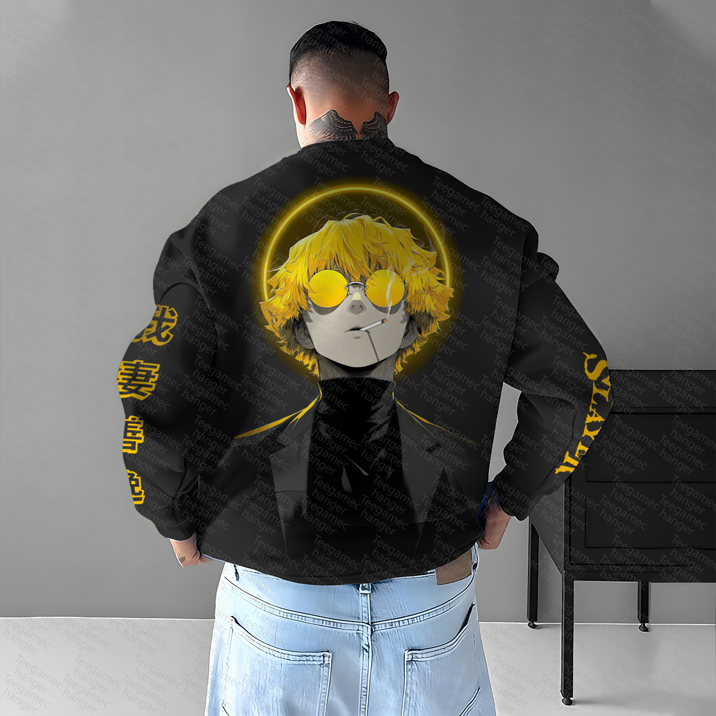 Unisex “Comicssoul” Anime Graphic Inspired Vintage Sweatshirt