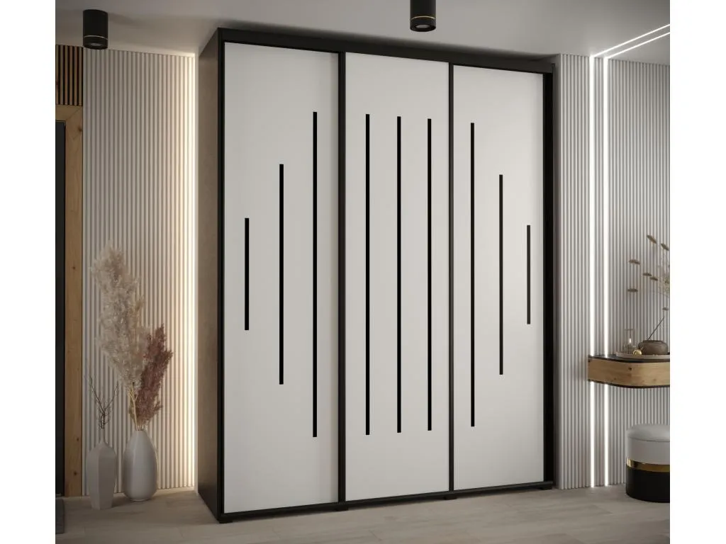 ARMARIO CON PUERTAS BATIENTES 235.2/190/45 3 puertas HGXT13696