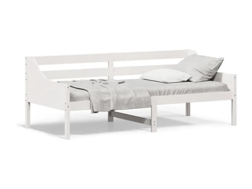 Sofá cama Patriciabaezcasa maciza de Patriciabaezcasa blanco 80x200 cm