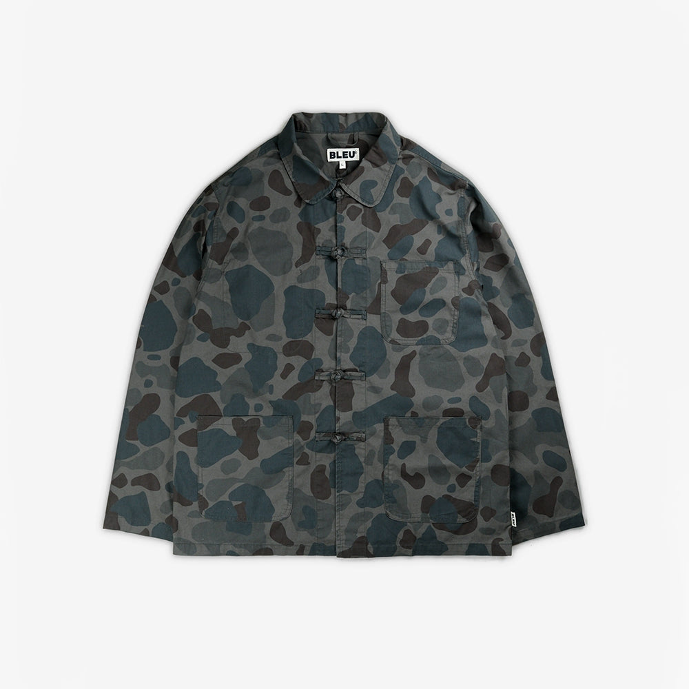 Bleu - Veste Shanghai Camo - Frogskin