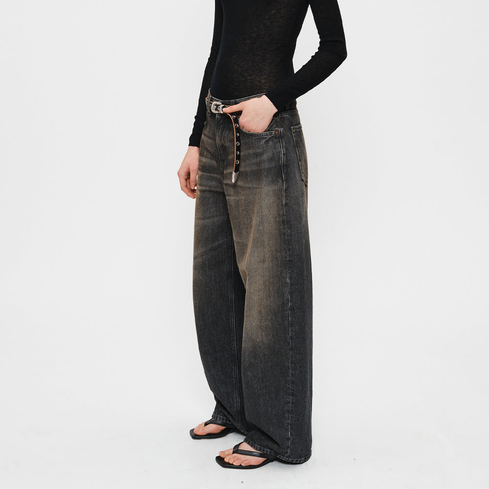 6397 - Jeans Roomy - Gris Rusted
