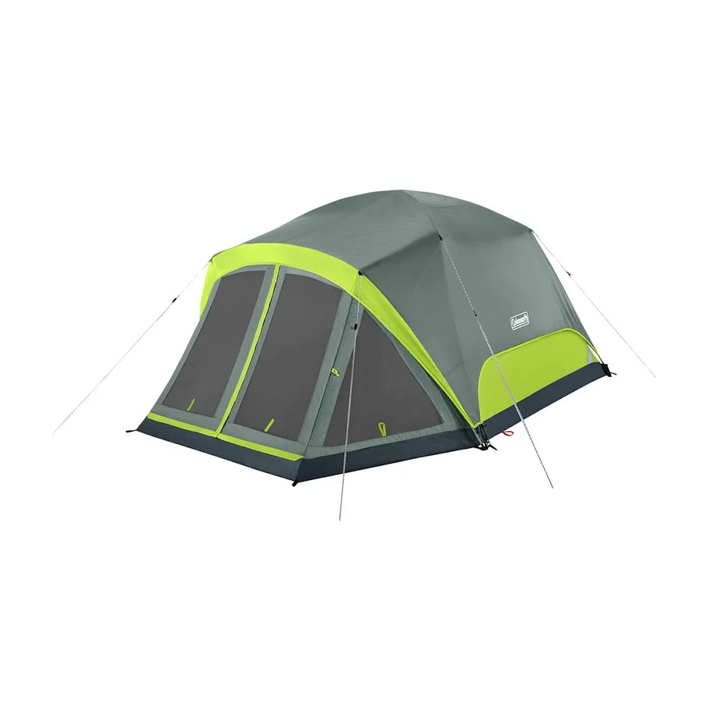 Coleman Skydome? 4-Person Camping Tent with Screen Room, Rock Grey - Image 7