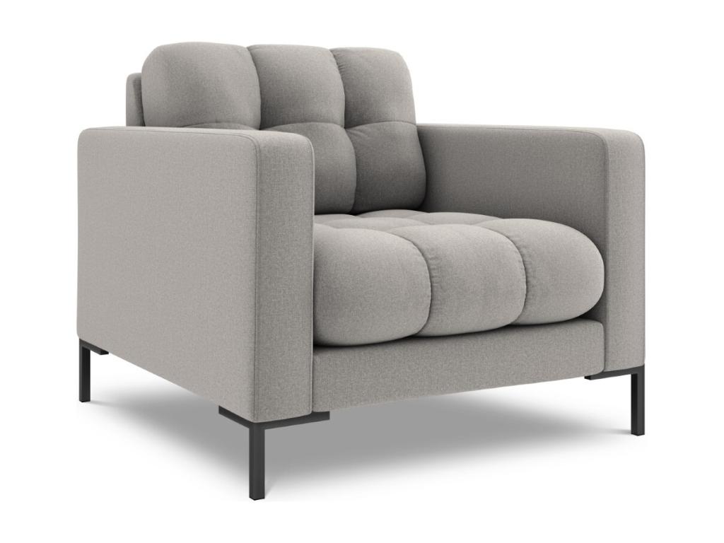Sillón Nestleano de tejido estructural gris claro - 87x92x75cm