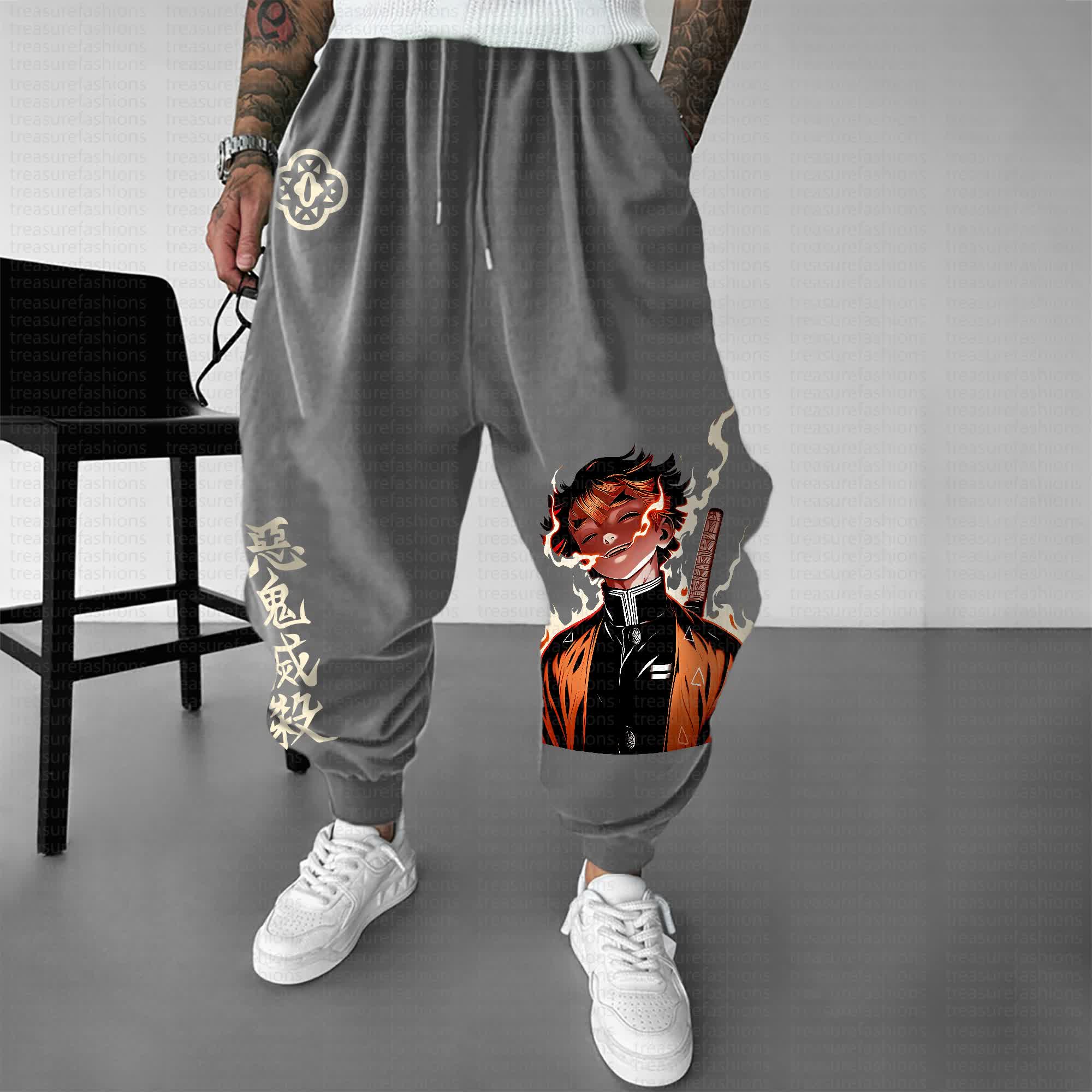Unisex “Comicssoul” Casual Anime Streetwear Pants