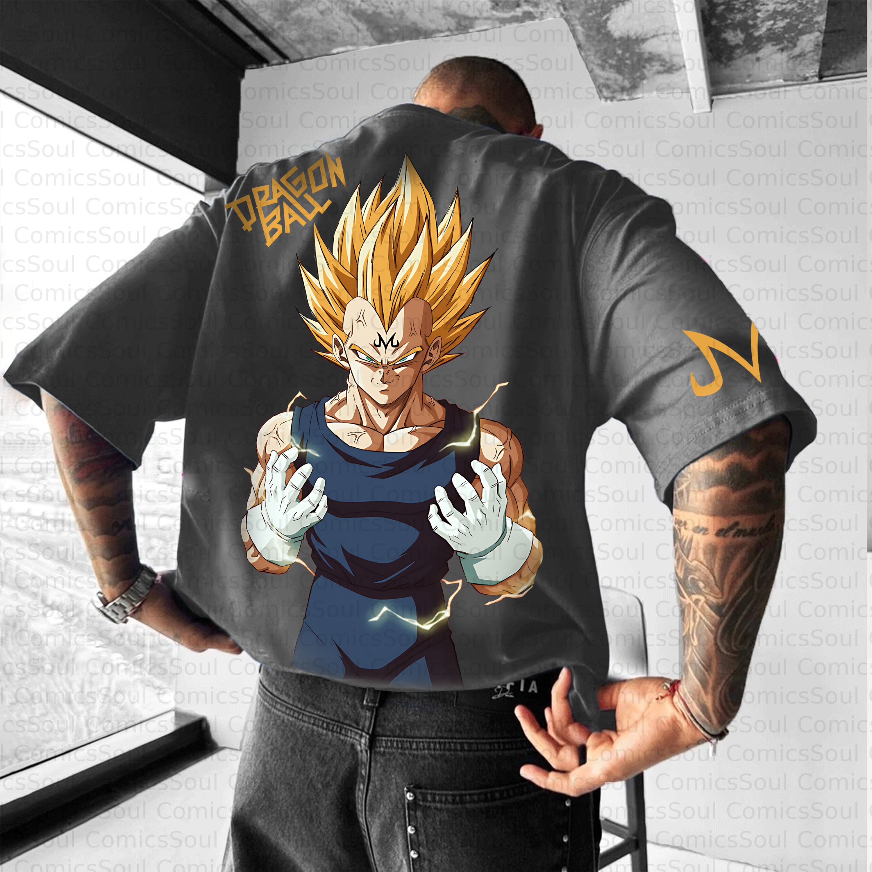 Unisex Anime Inspired Vintage T-Shirt