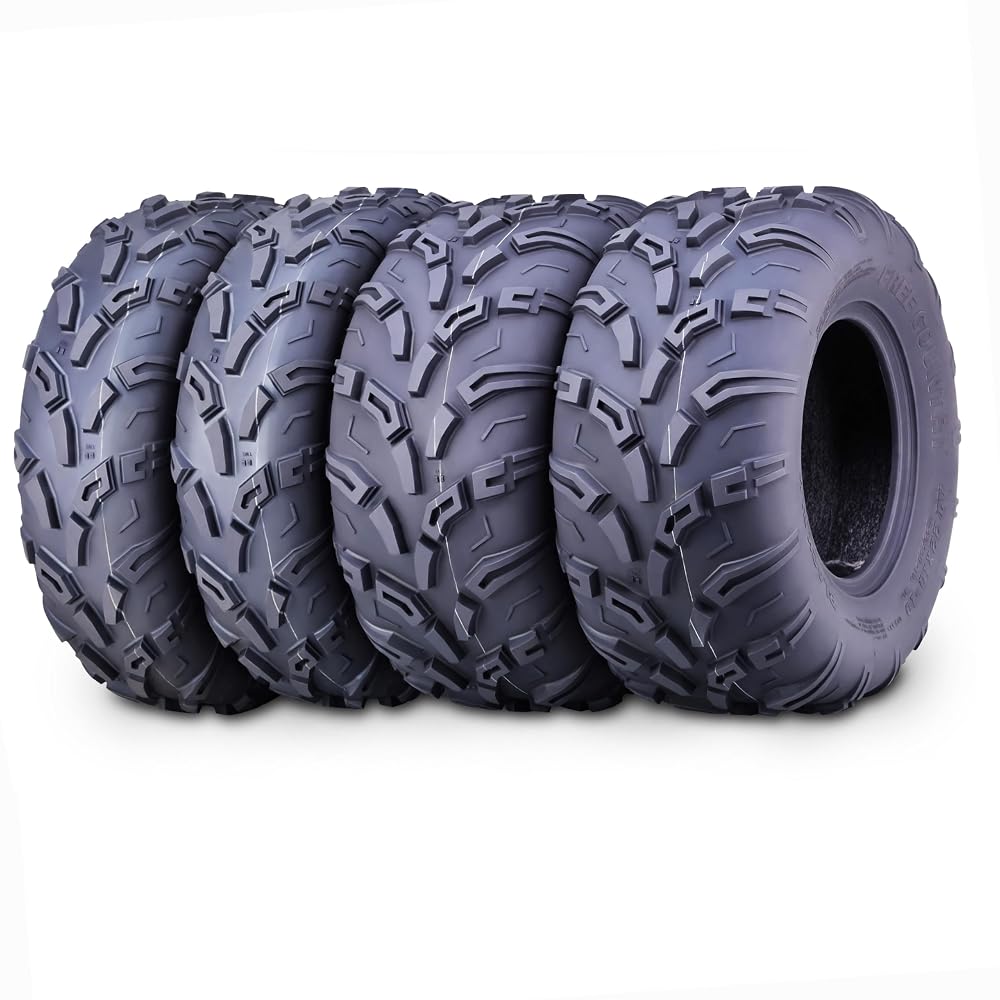 Free Country ATV Tires 22X7-10 & 22X10-10 6PR BLACK ELK Mud All Terrain, S4