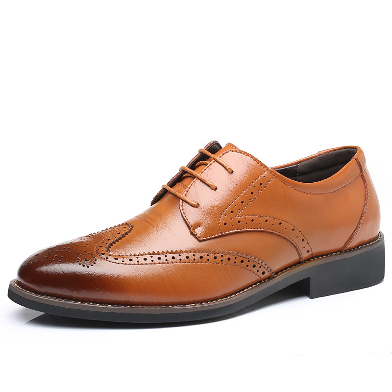 Men's Brogue Carved Formal Shoes