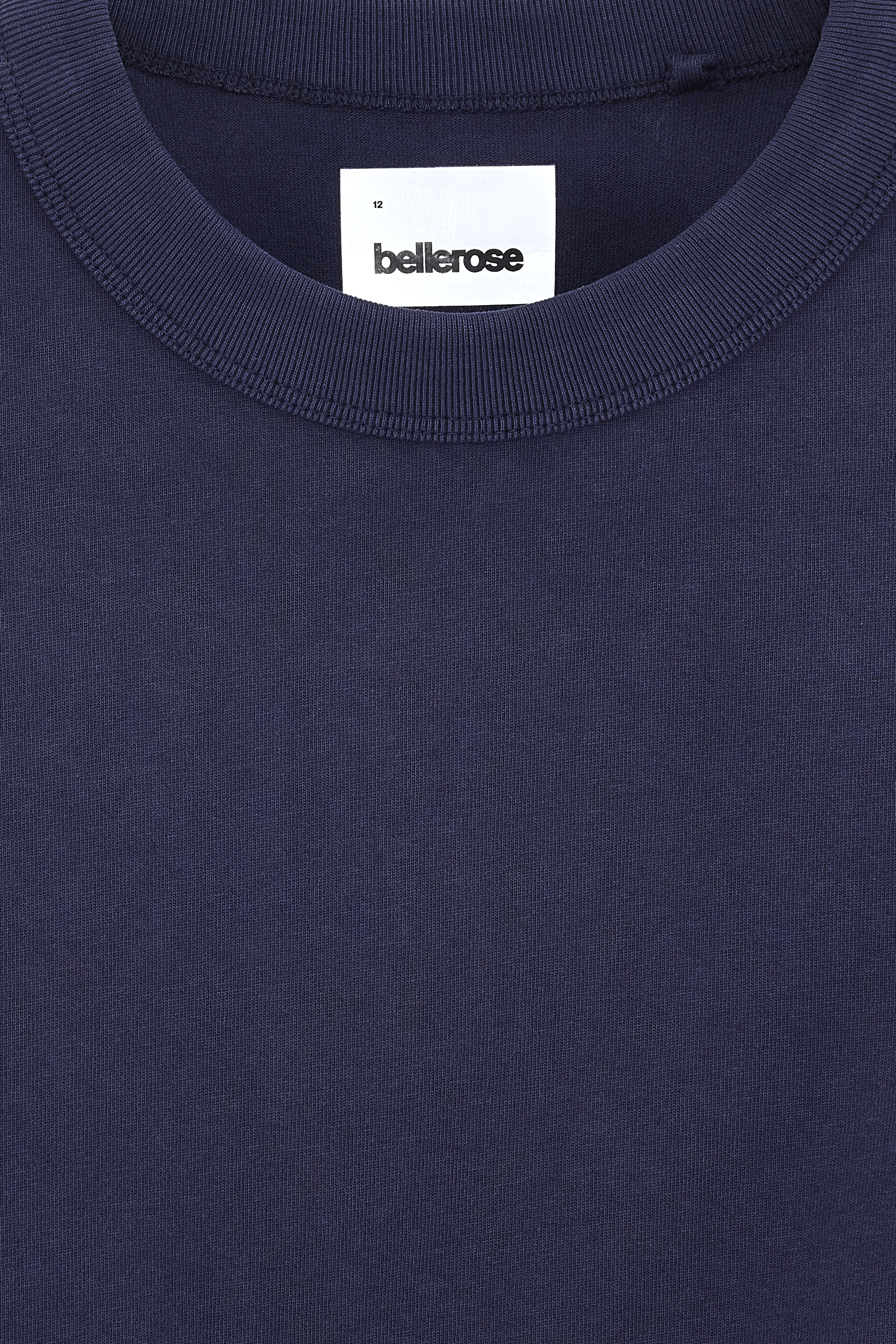 Bellerose Casel cropped t-shirt (261 / G / NAVAL)
