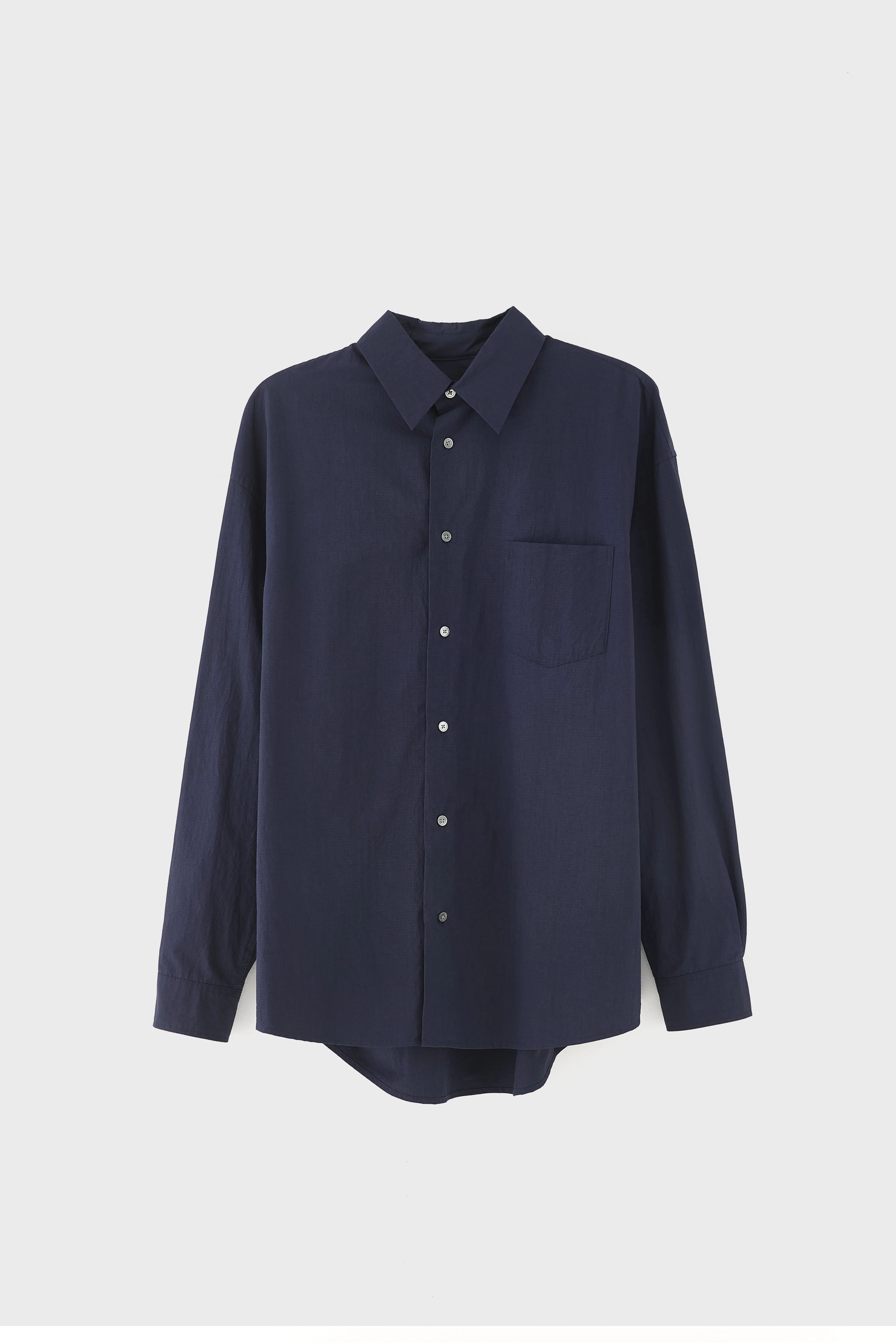 Bellerose Jops relaxed shirt  (261 / M / NAVY)