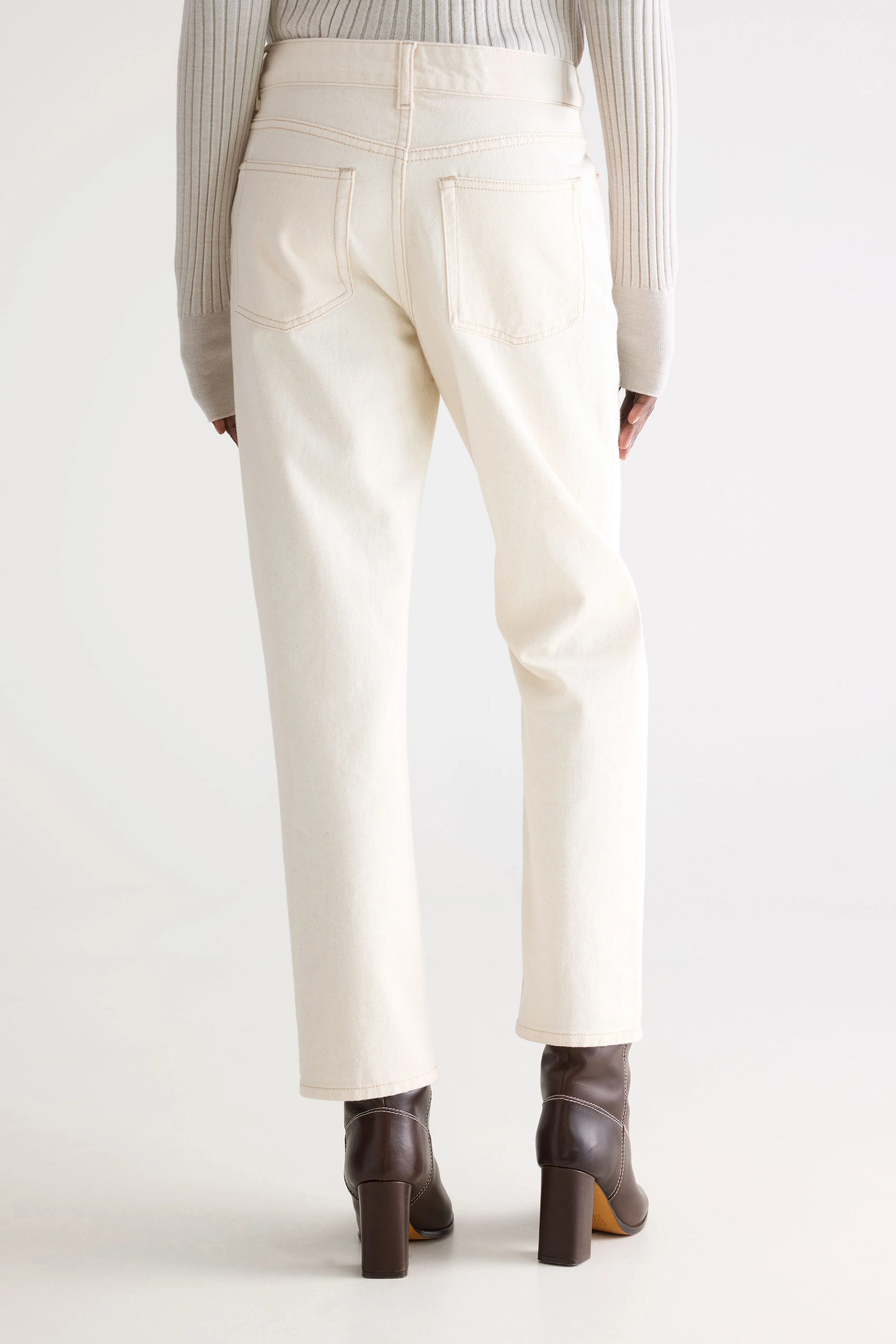 Bellerose Denim N. 34 - Regular ecru jeans (242 / W / NATURAL)