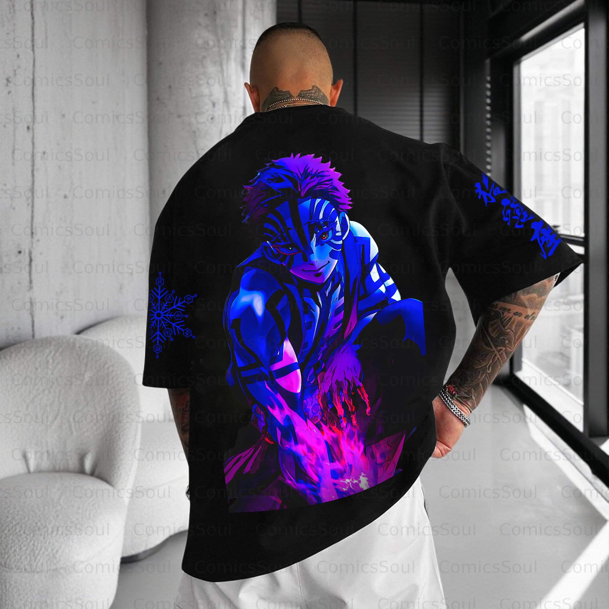 Unisex Anime Inspired Vintage T-Shirt