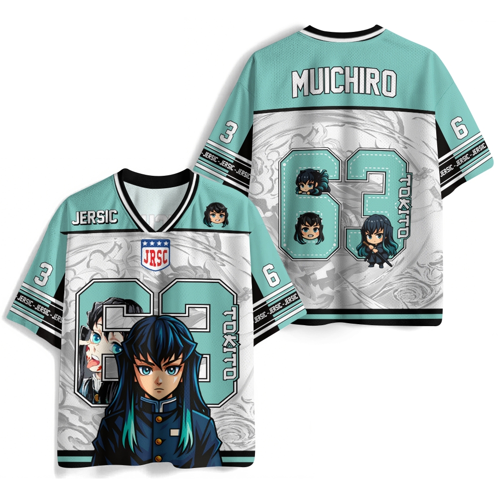 Demon Slayer Anime Football Jersey