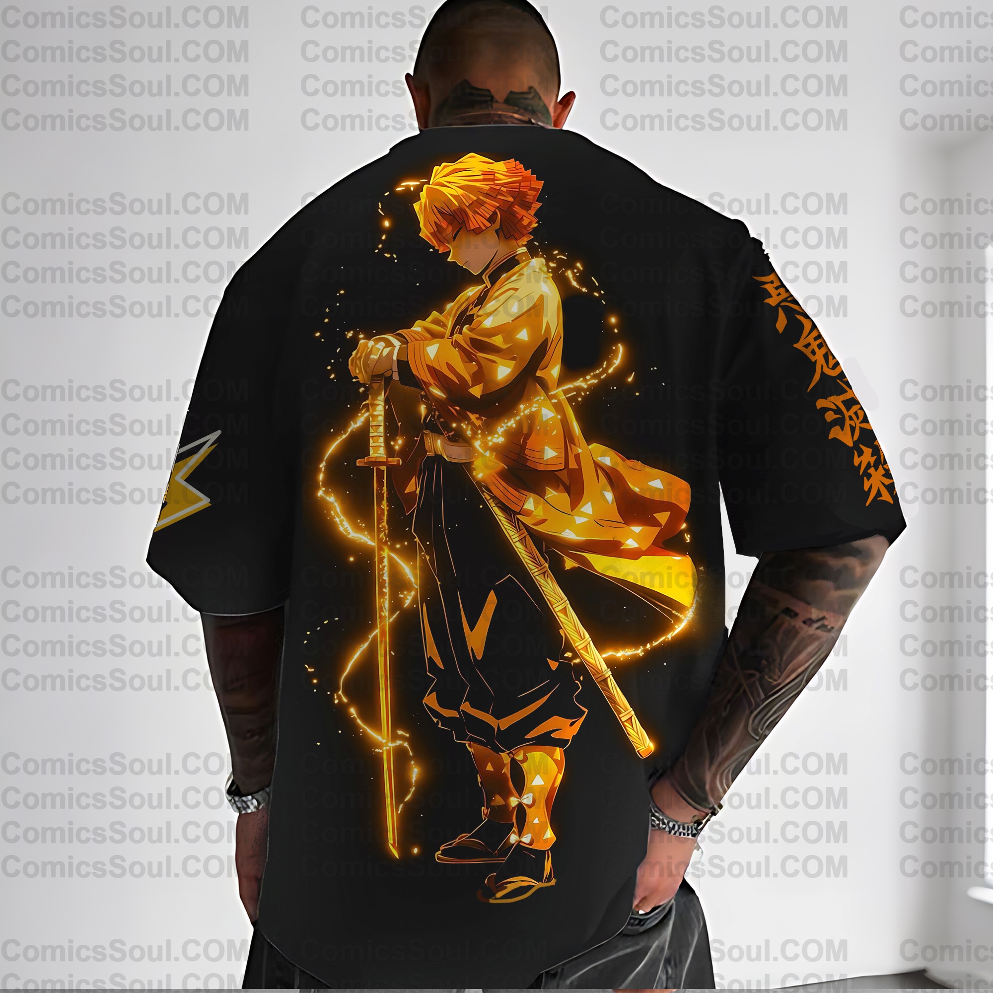 Unisex Anime Inspired Vintage T-Shirt| KNY