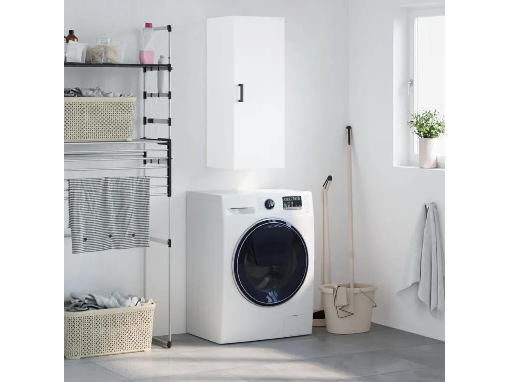 Armario de pared blanco 34.5x34x90 cm 20727kzfs
