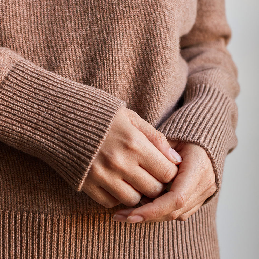 Merci - Pull oversize en cachemire - Camel