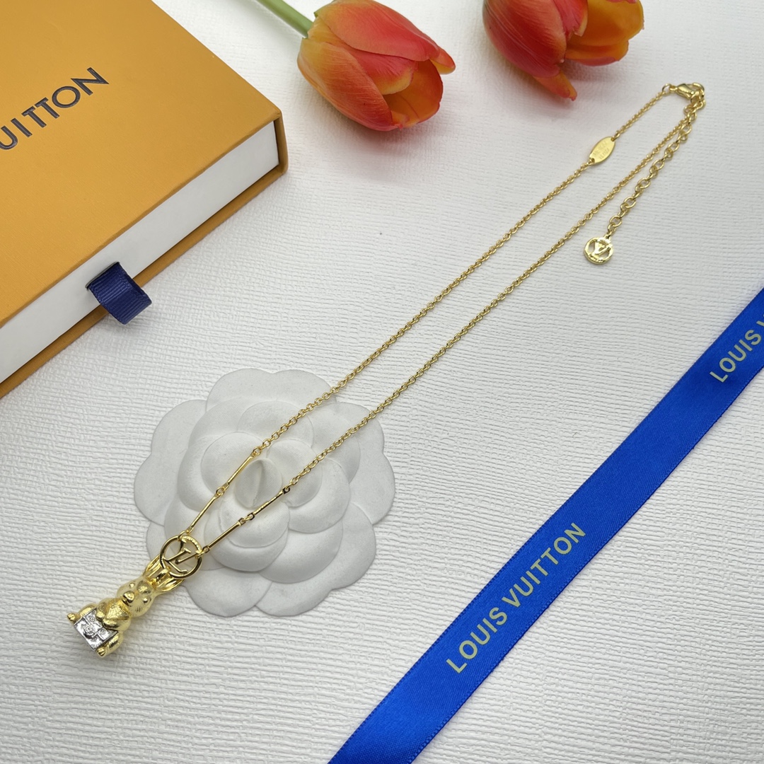 Louis Vuitton Rabbit Necklace - Original Replica Club