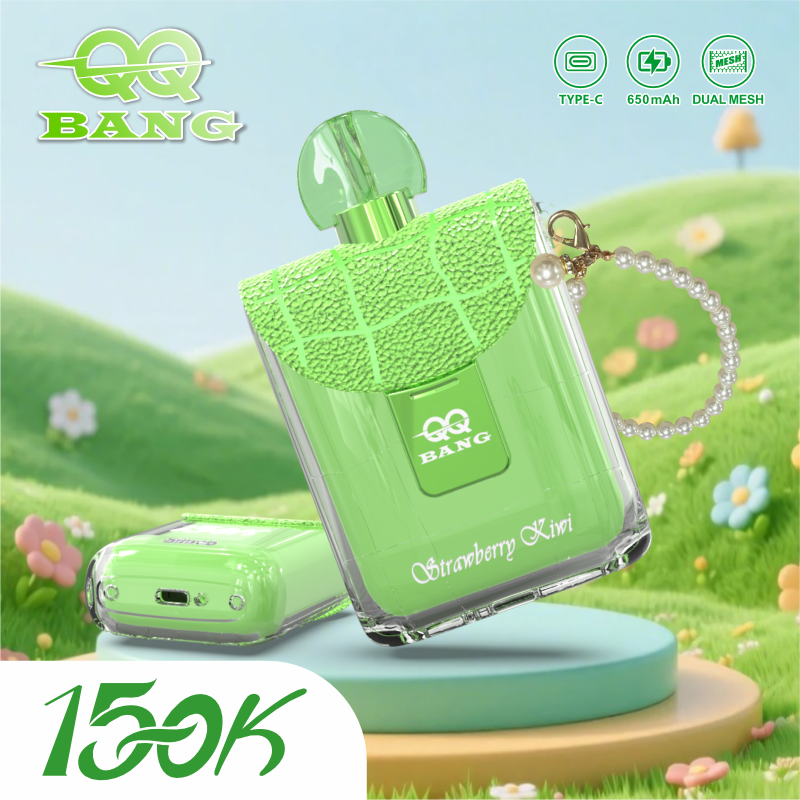 QQ Bang Perfume 150K Disposable Vape – 150,000 Puffs Single Flavor | Long-Lasting Modern Design