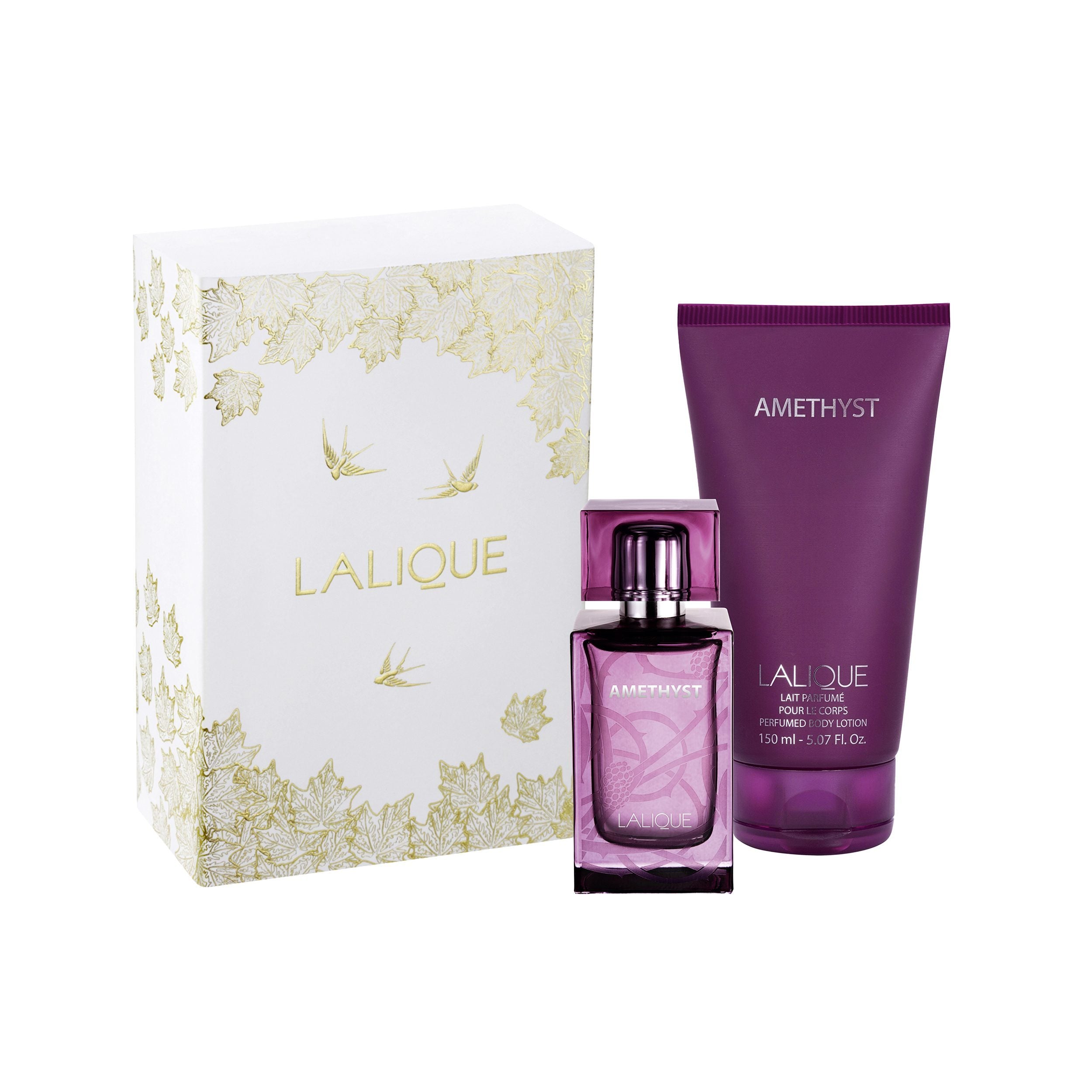 AMETHYST COFFRET CADEAU 2025 - EAU DE PARFUM (50 ML) ET LAIT PARFUMÉ POUR LE CORPS (150 ML)