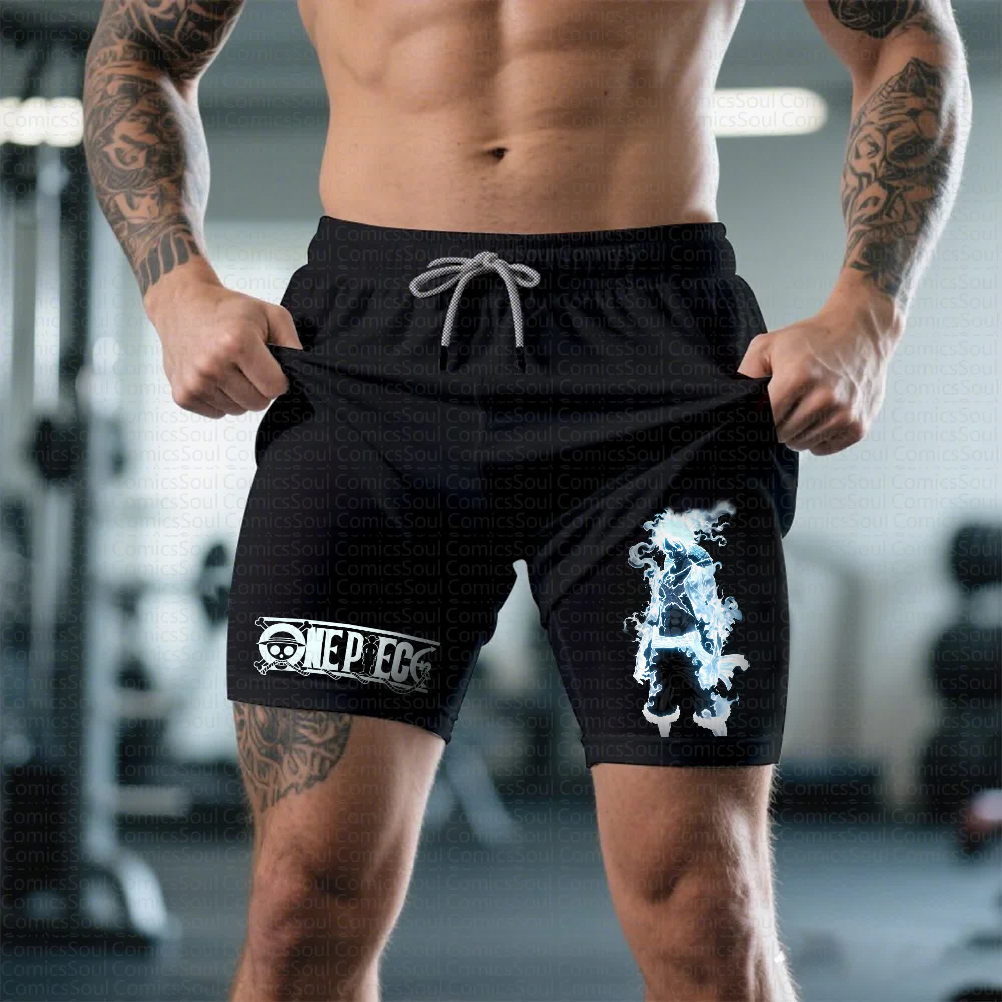 Unisex Casual Anime Streetwear Shorts 丨Comicssoul