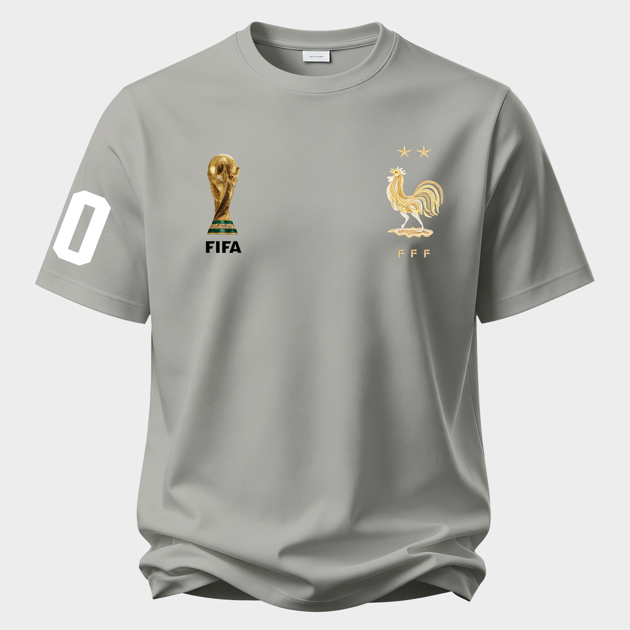 Soccer Star Pointing Finger Printed Unisex Oversized T-shirt