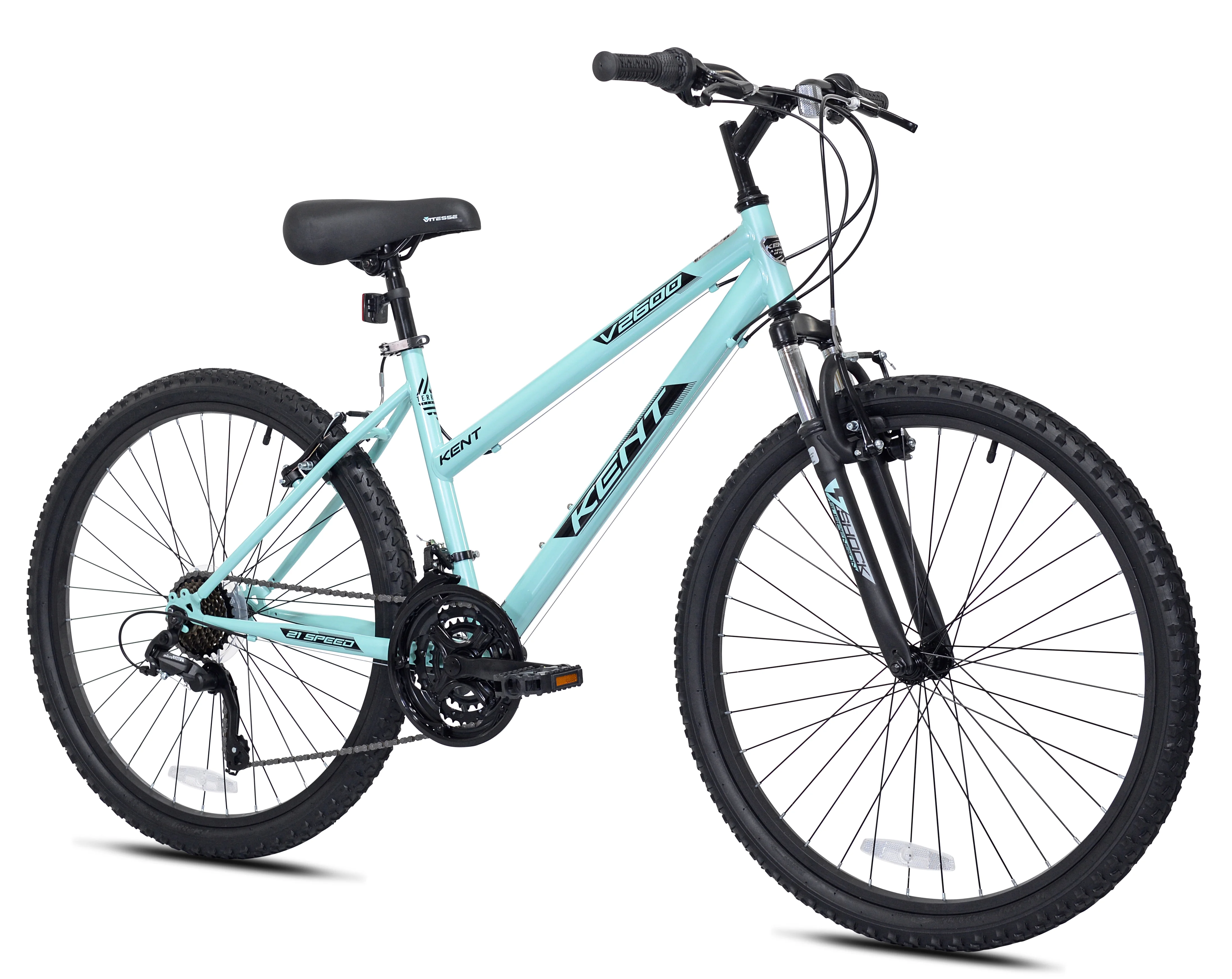 Kent V2600 Ladies Mint Mountain Bike - Image 3