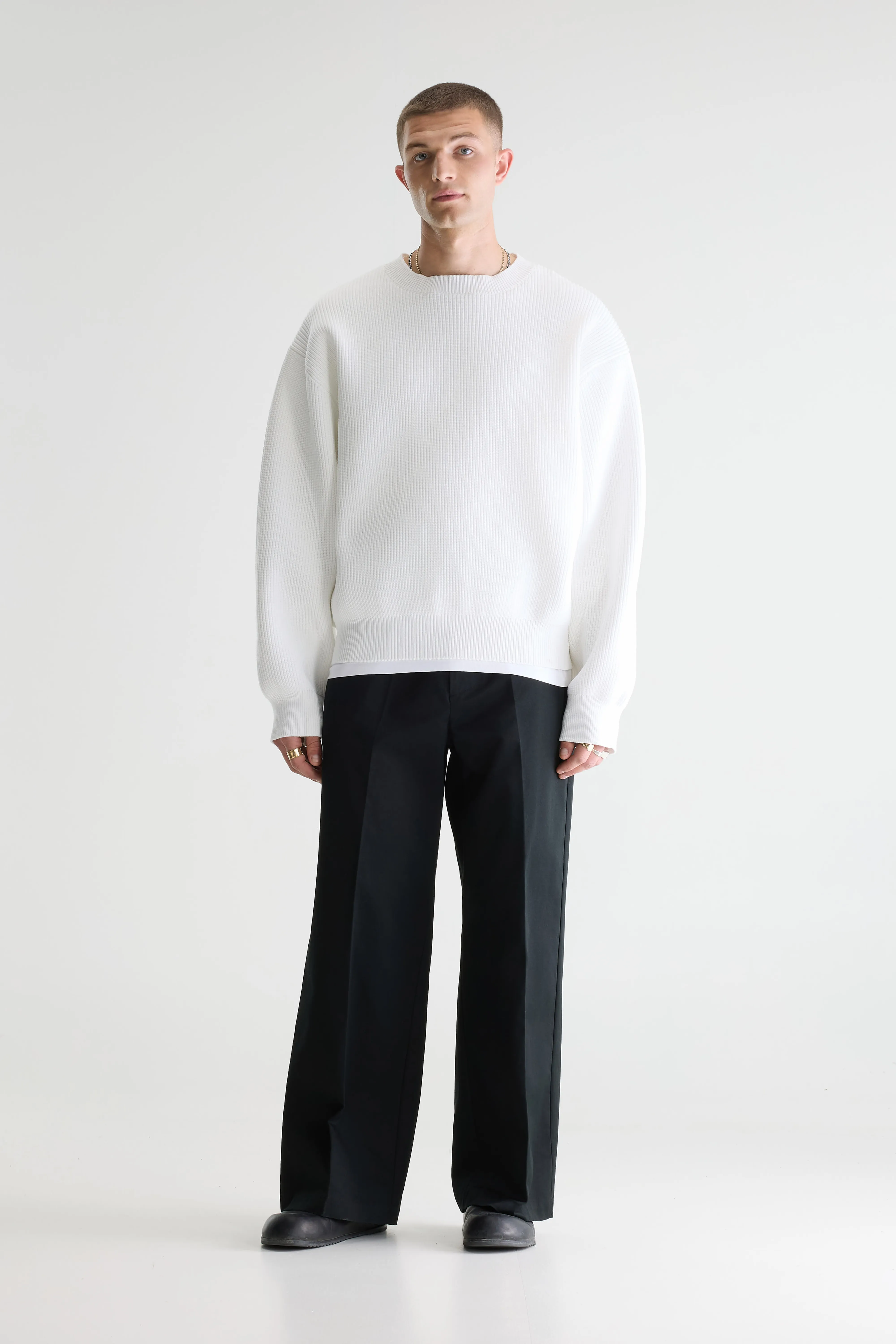 Bellerose Alyes structured sweater (261 / M / WHITE)