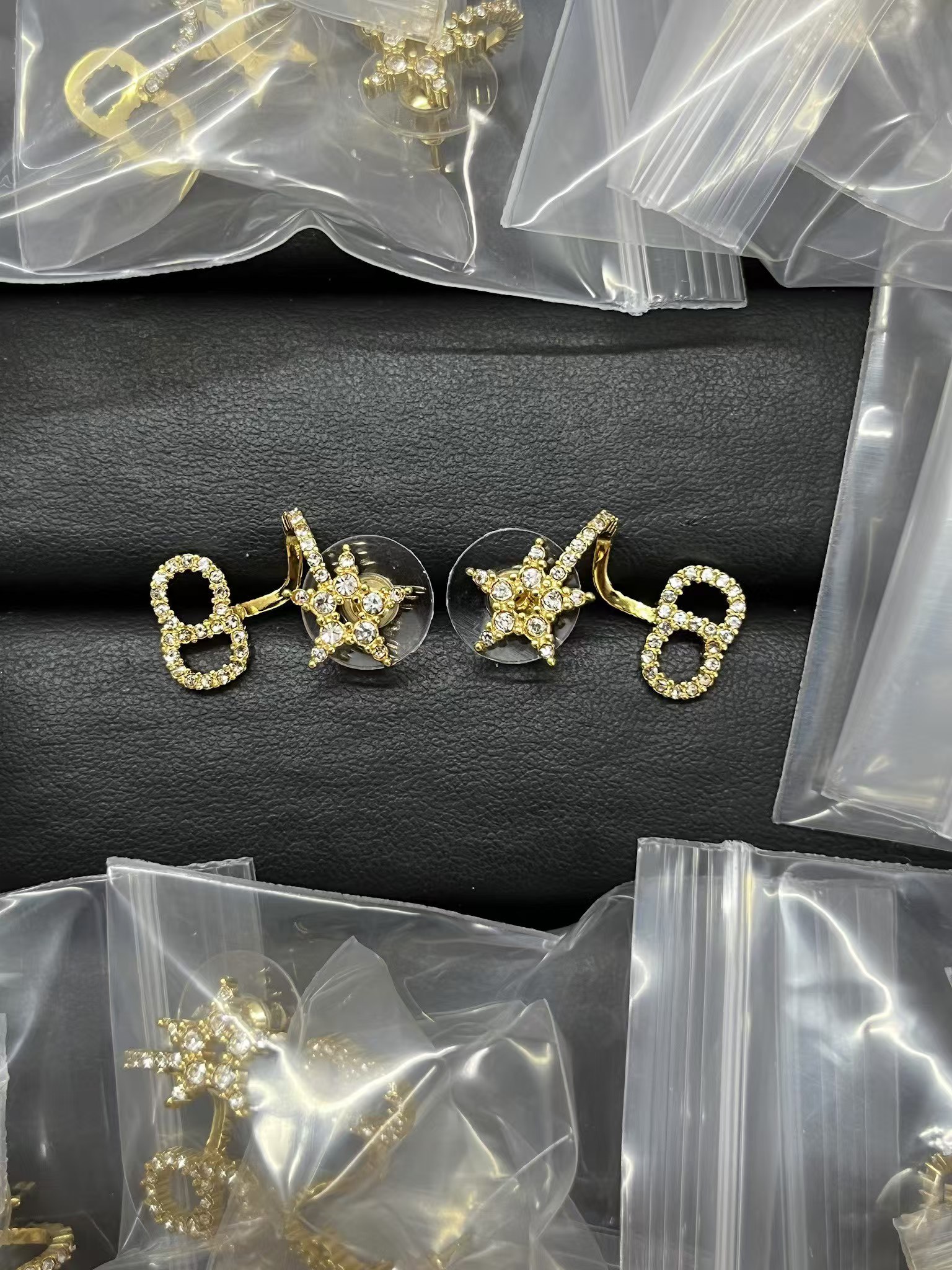 Dior Star Screw CD Earrings - Original Replica Club