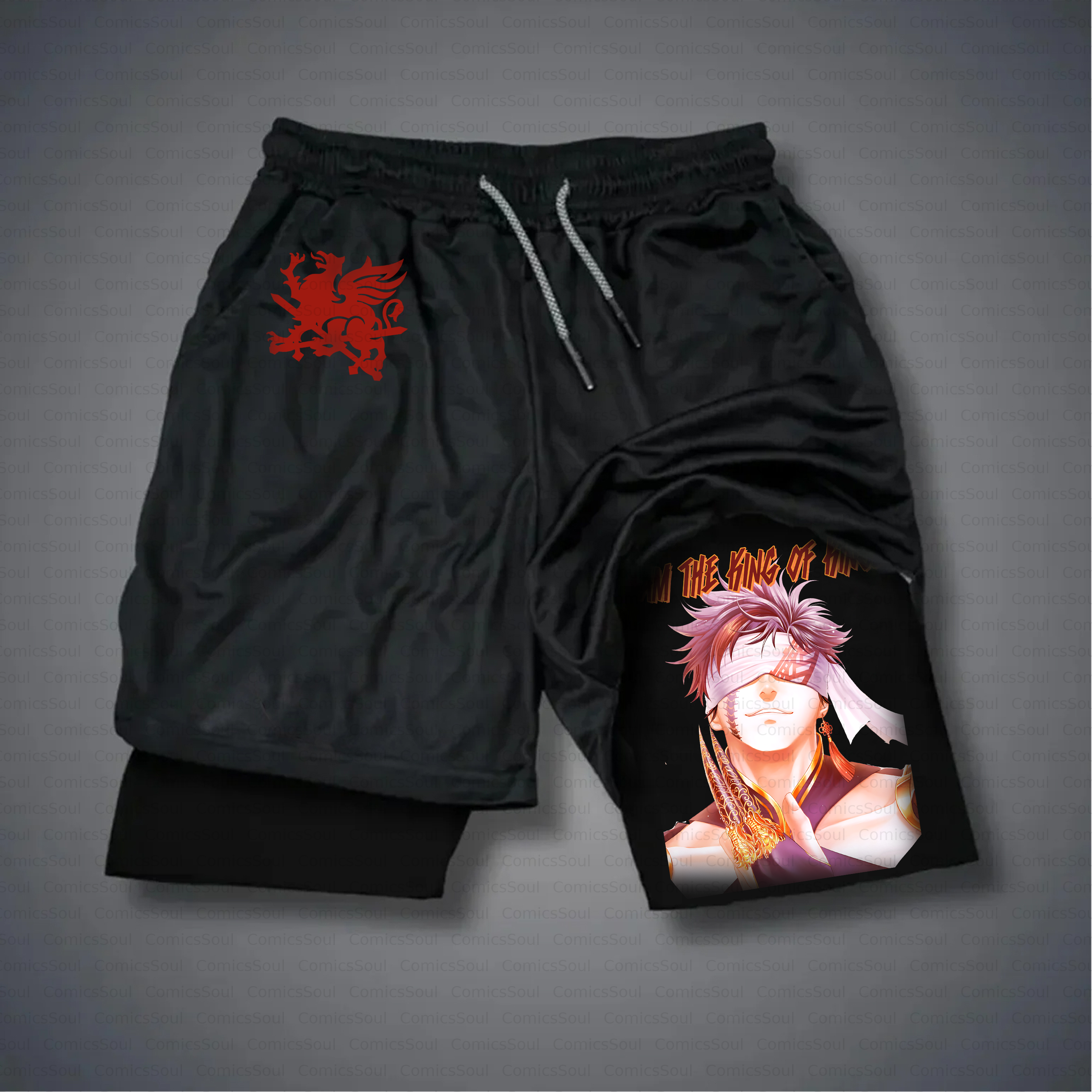 Unisex Casual Anime Style Shorts