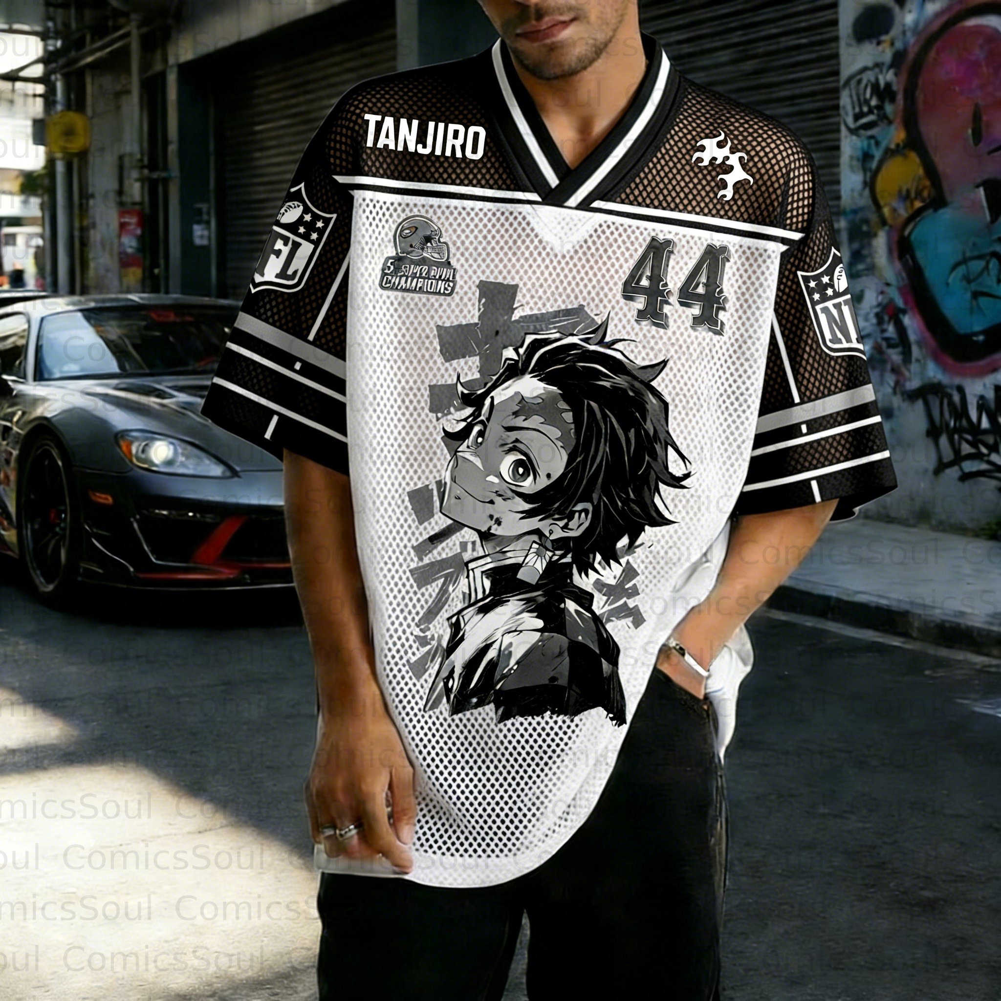 Unisex Anime Inspired Vintage T-Shirt