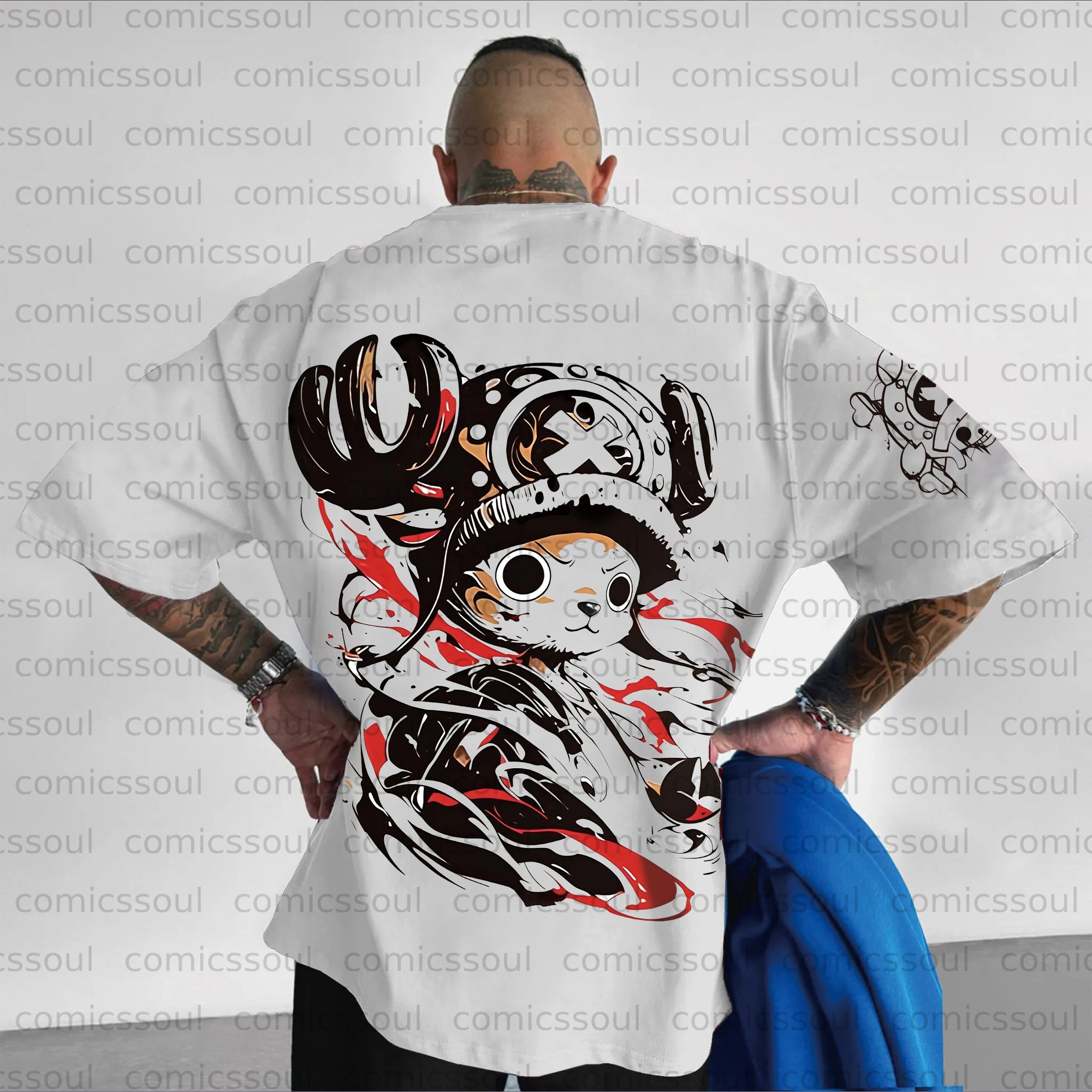 Unisex Anime Inspired Vintage T-Shirt