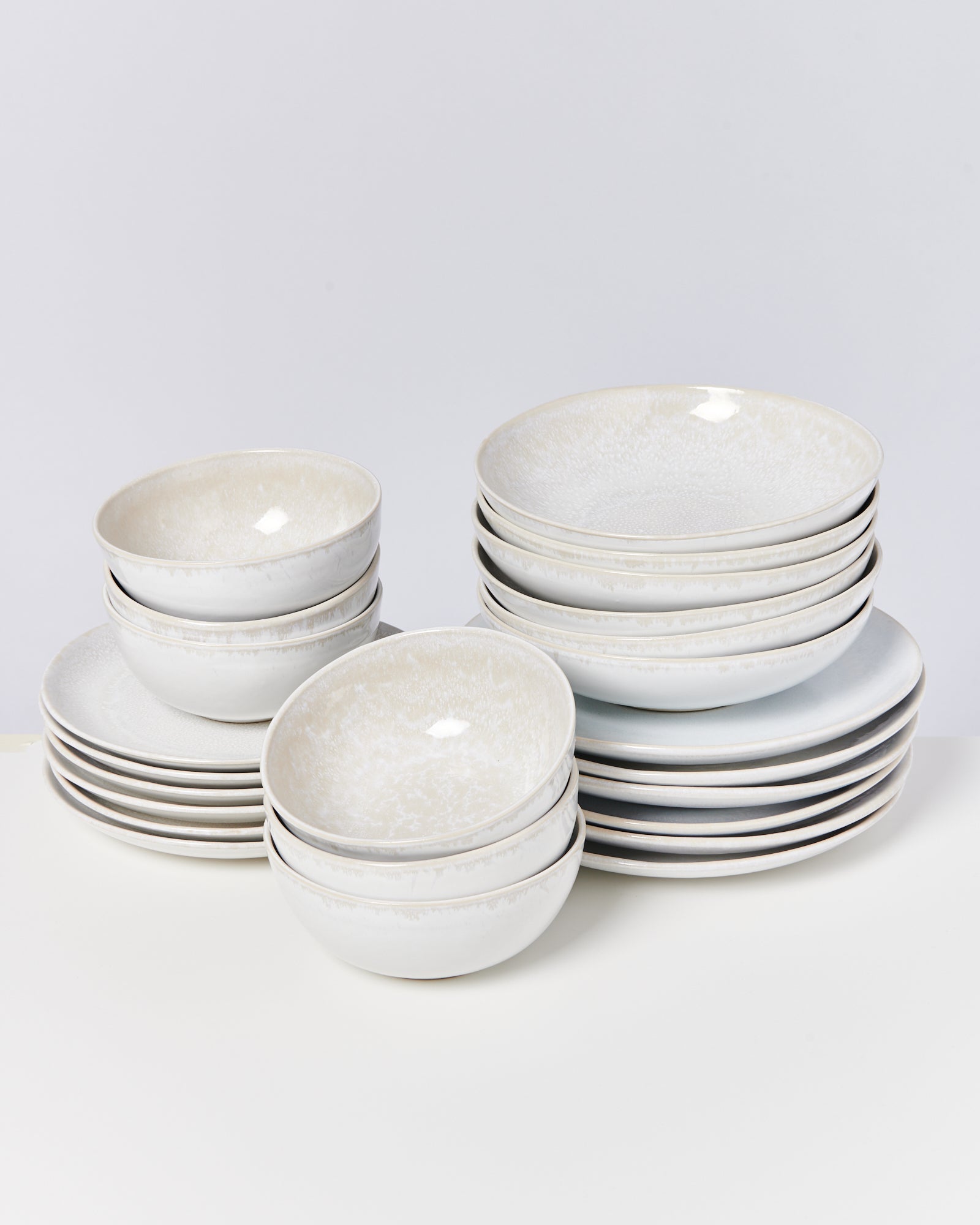 Amado Geschirr-Set classic weiß 24-teilig