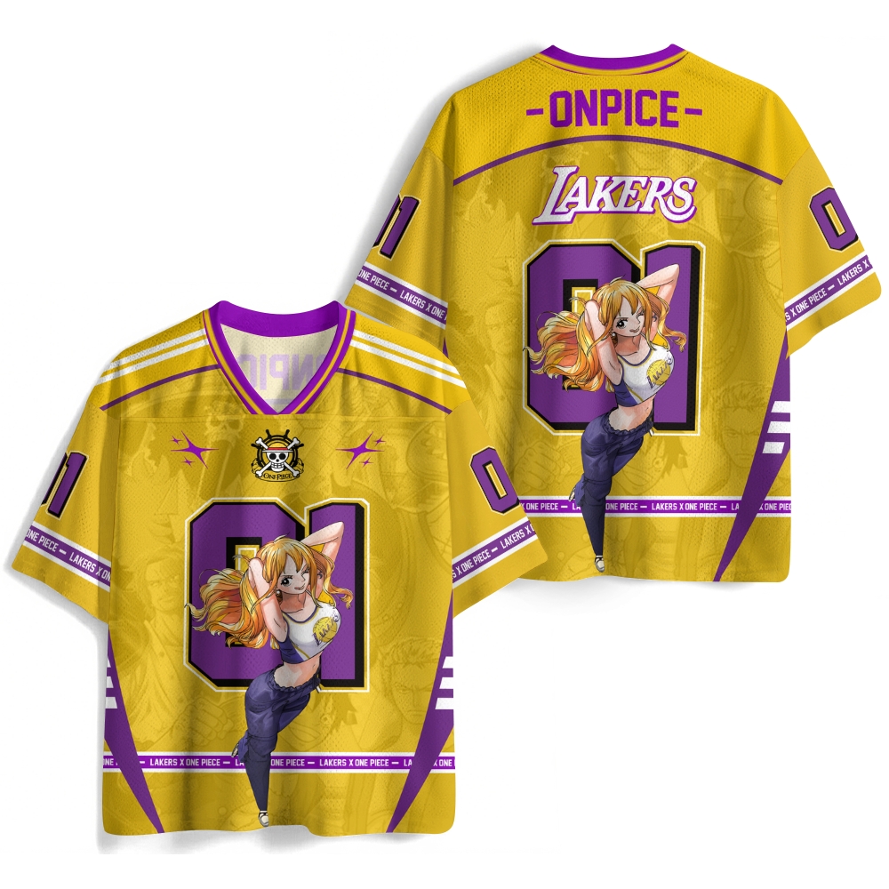 One Piece Anime Football Jersey