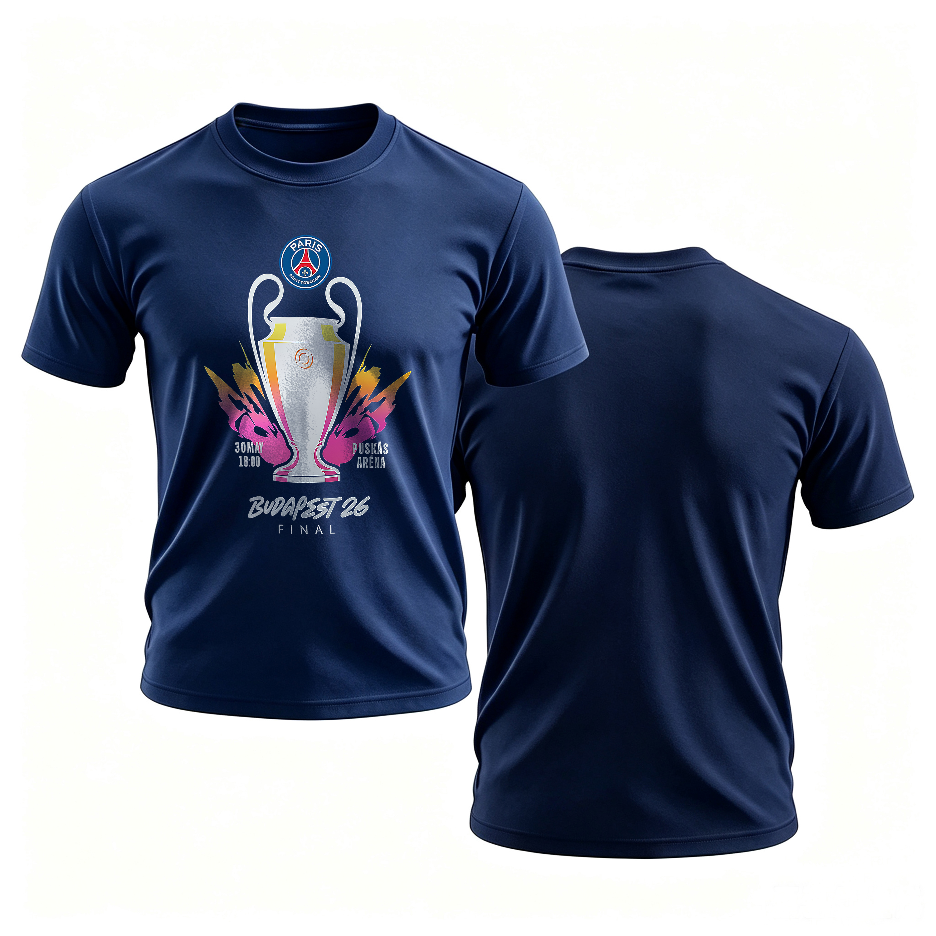 Football Club Commemorative Jersey Printed Oversized Unisex T-shirt