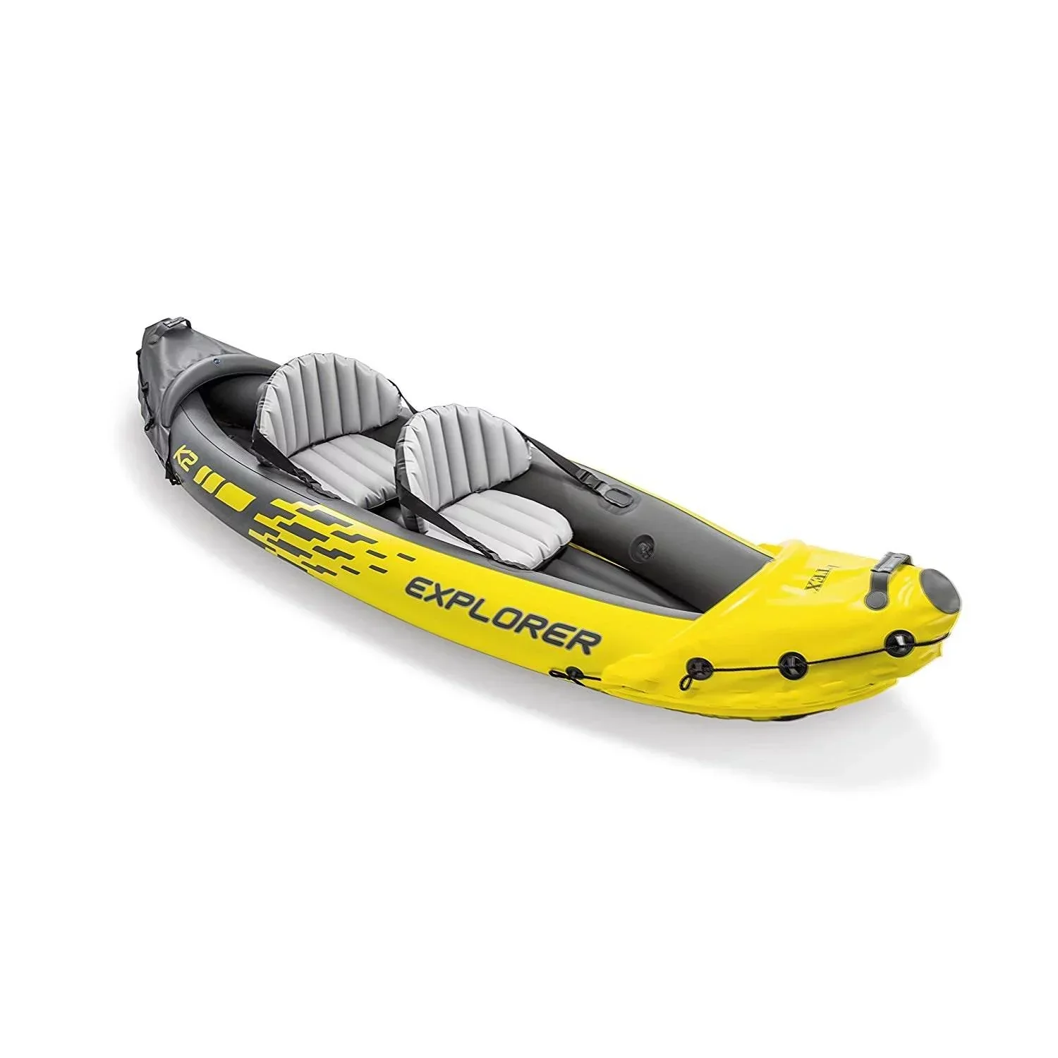 Intex Excursion Pro And Explorer K2 2-Person Inflatable Kayak Bundle With Oars And Pump - Image 12 Intex Excursion Pro And Explorer K2 2-Person Inflatable Kayak Bundle With Oars And Pump - Image 12