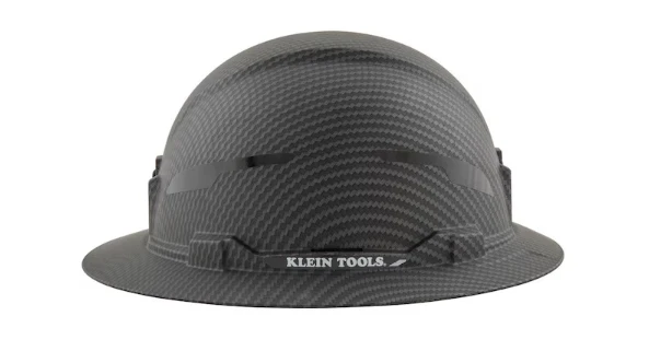 Klein KARBN Pattern, Non-Vented Full Brim Hardhat #60345 - KTF Painting Interior Exterior