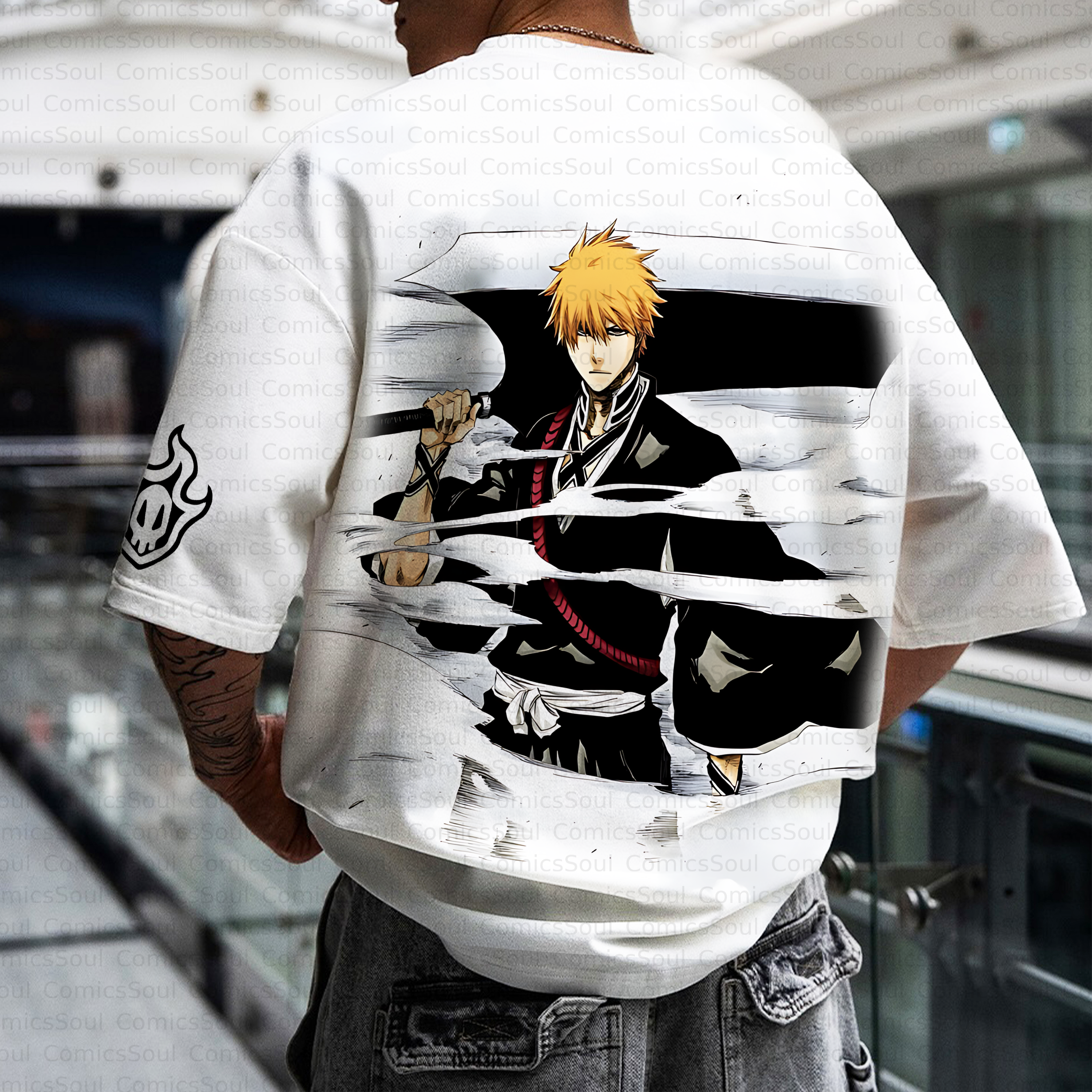 Unisex Anime Inspired Vintage T-Shirt