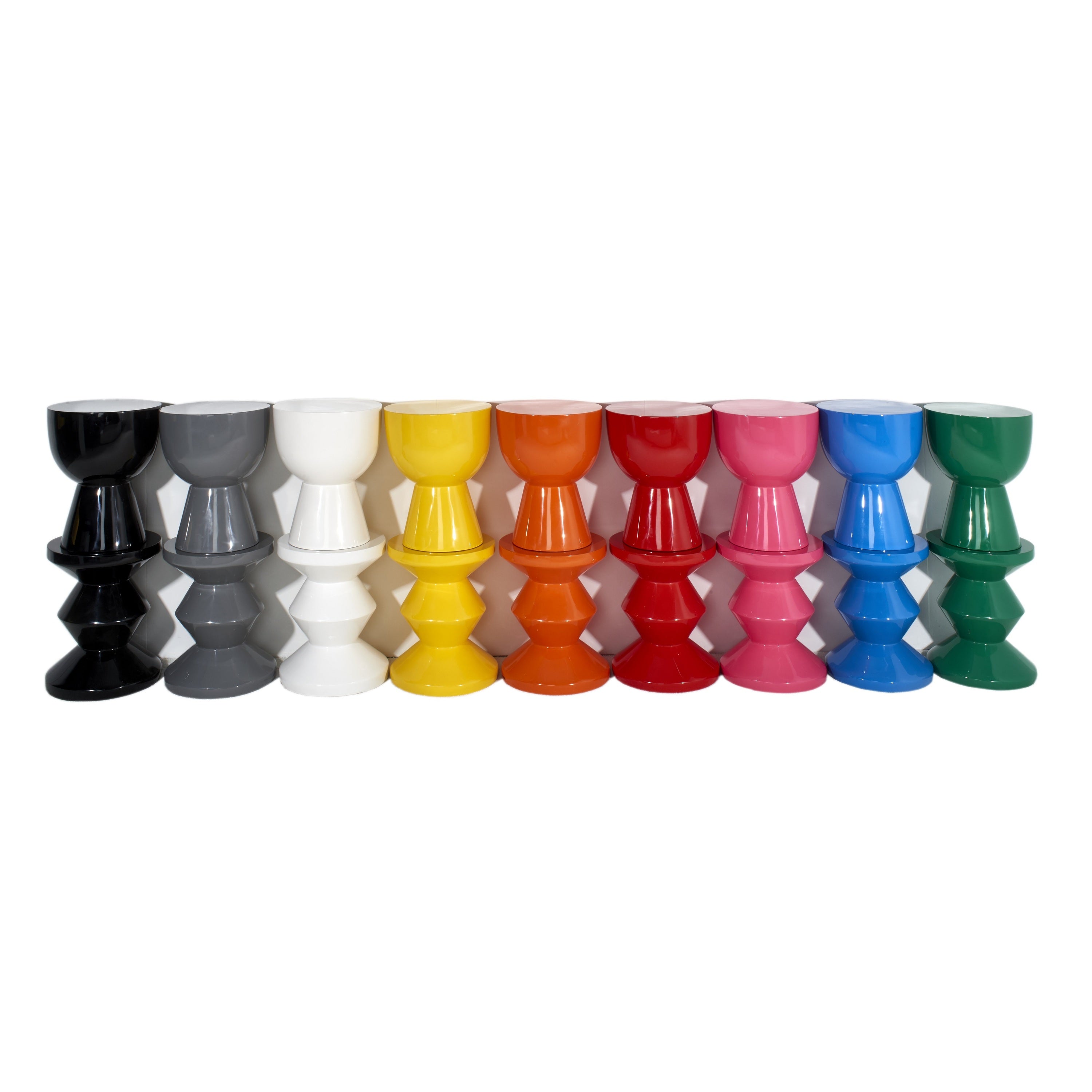 POLSPOTTEN Zig Zag Bijzettafel - Zwart