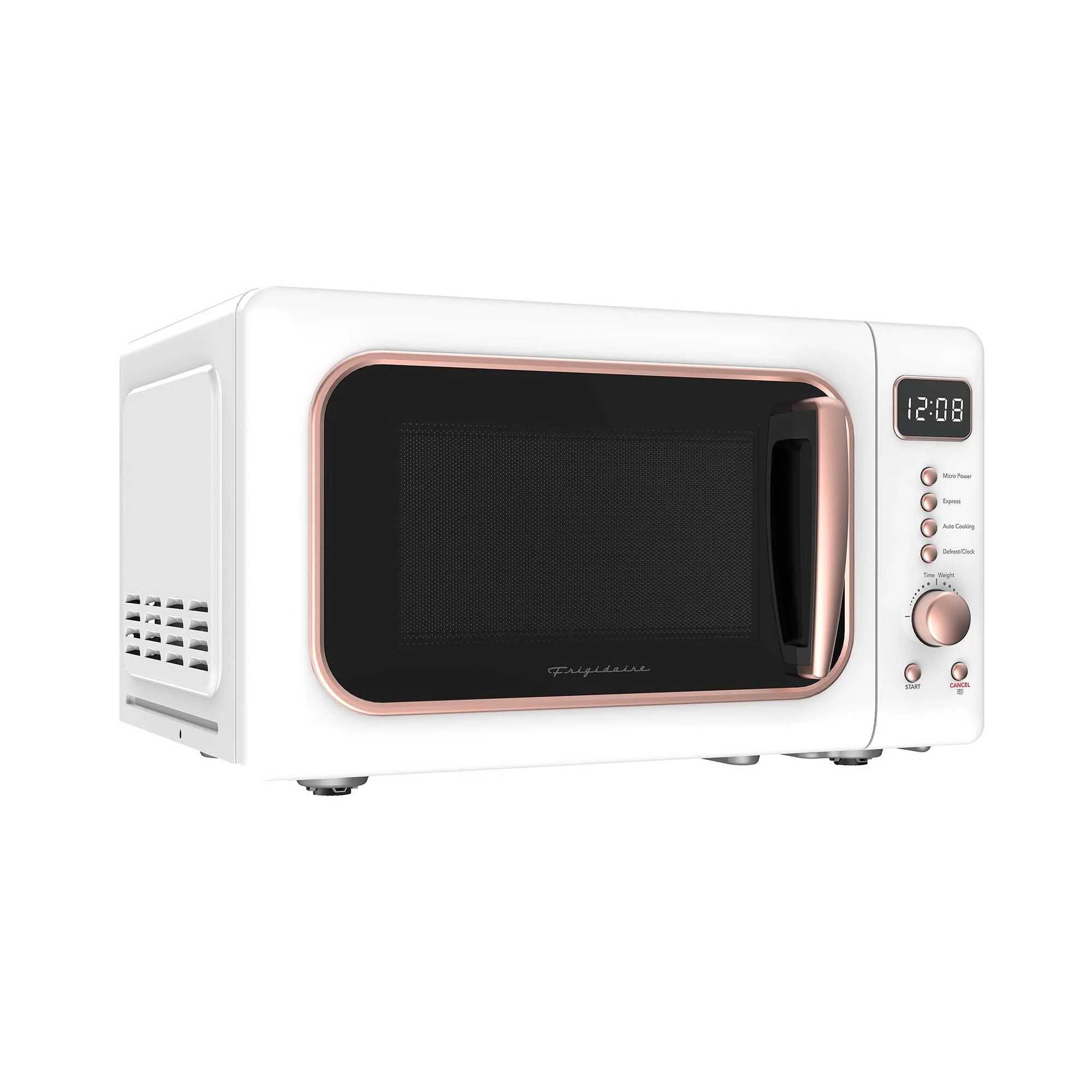 Frigidaire 0.7 Cu. Ft. Retro Countertop Microwave Oven, Black and Gold - Image 15
