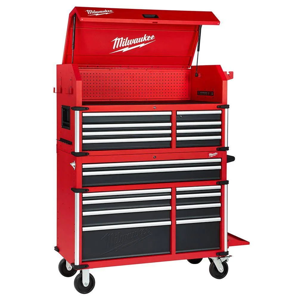 High Capacity 46 in. 18-Drawer Tool Chest and Cabinet Combo 48-22-8546 - 85461320713_7a39ee