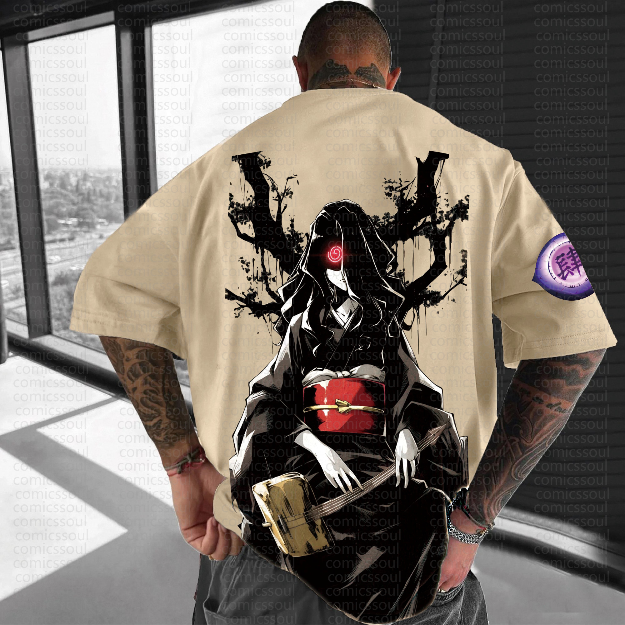 Unisex Anime Inspired Vintage T-Shirt | Comicssoul