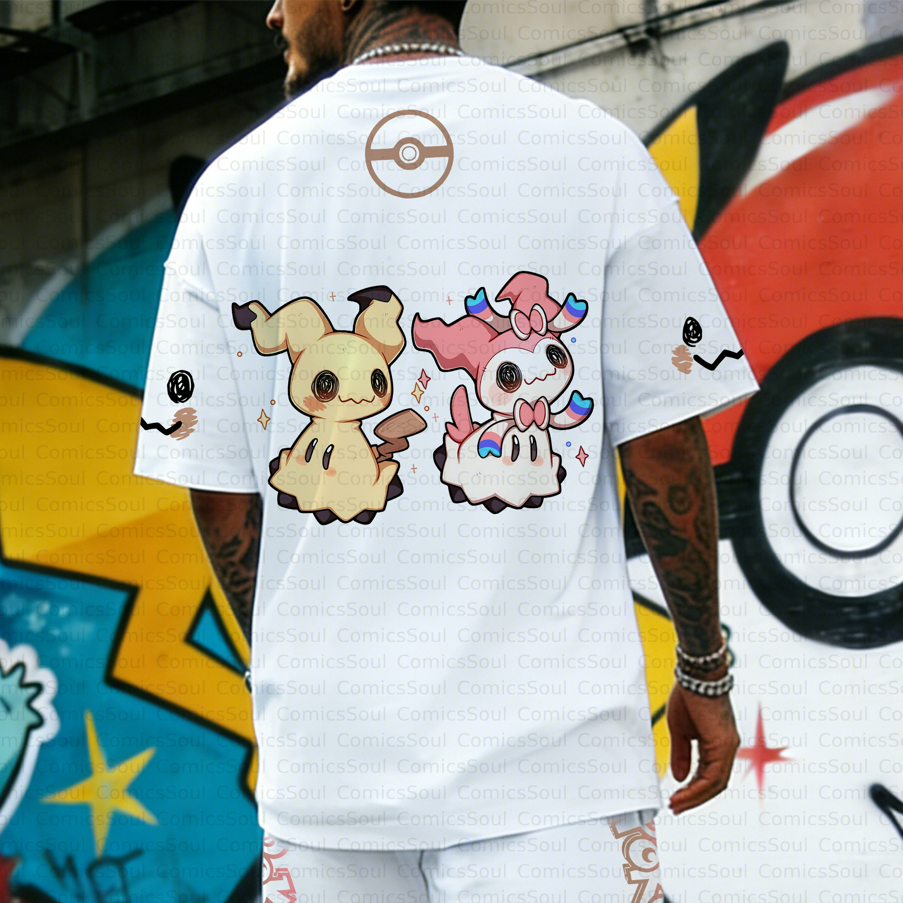 Unisex Anime Inspired Vintage T-Shirt