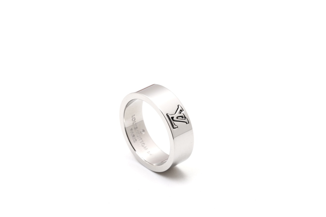 Louis Vuitton Men's Wide Band Ring - Original Replica Club