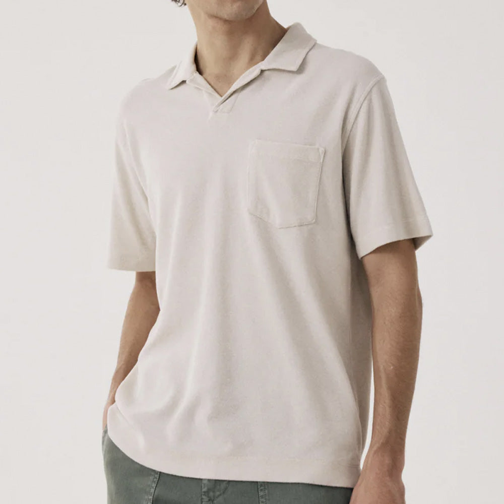 Hartford - Polo éponge - Stone